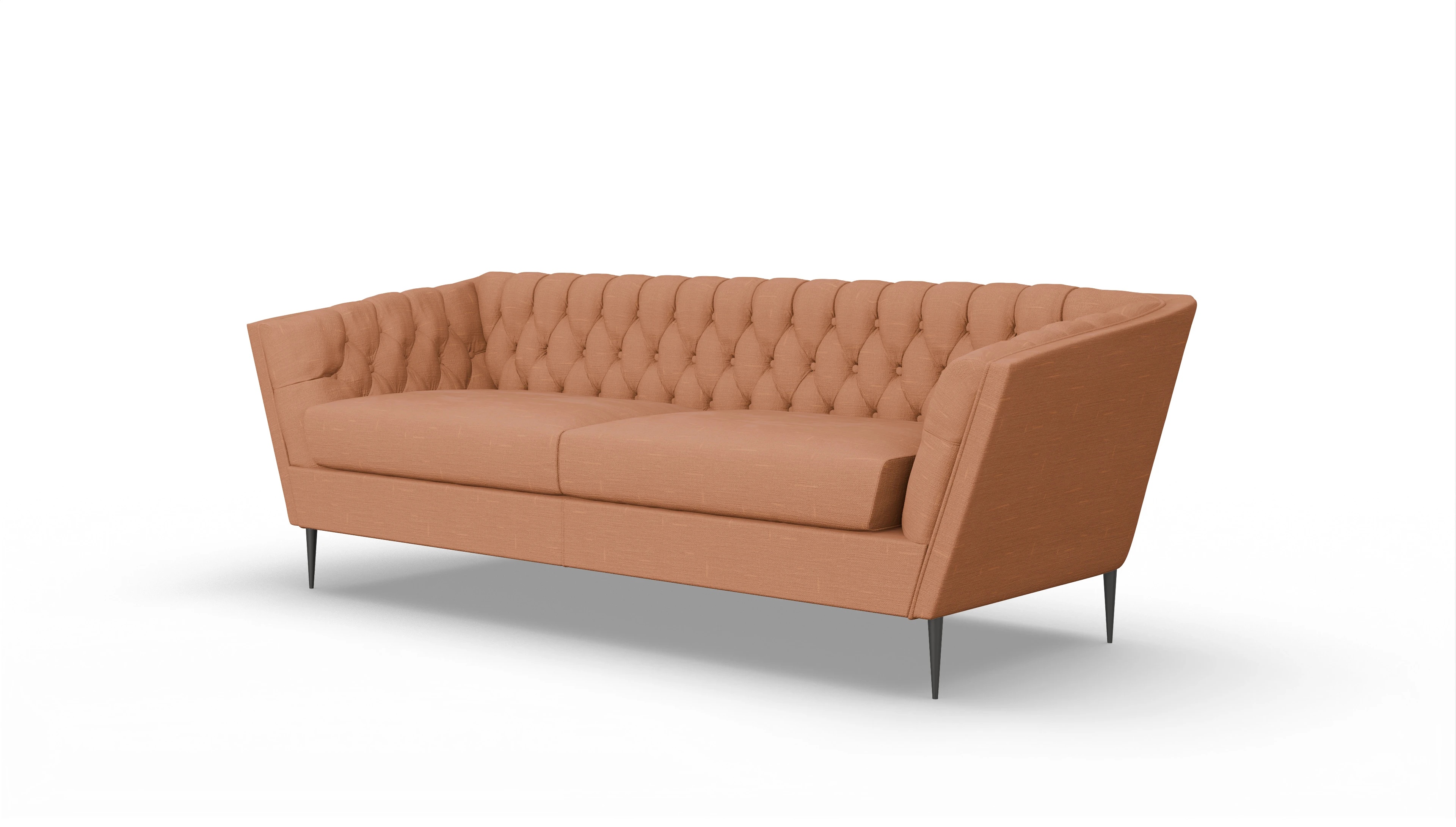 Ansicht des Produktes Neo 2,5-Sitzer in Stoff orange