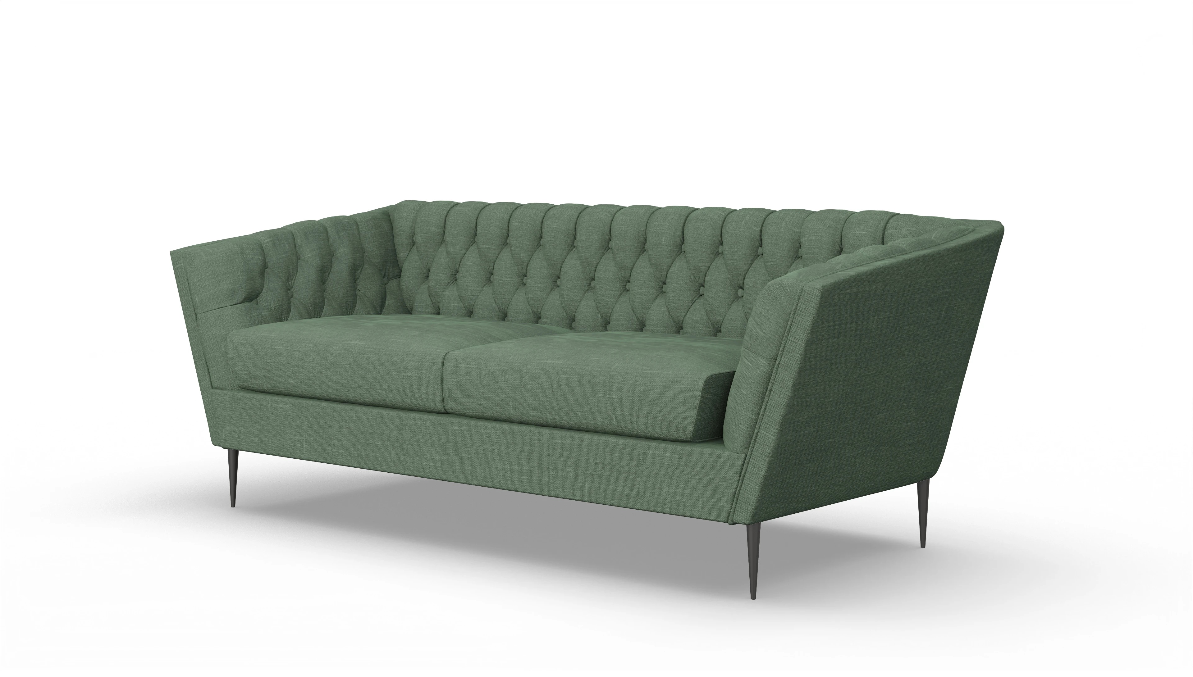 Ansicht des Produktes Neo 2-Sitzer in Stoff grün