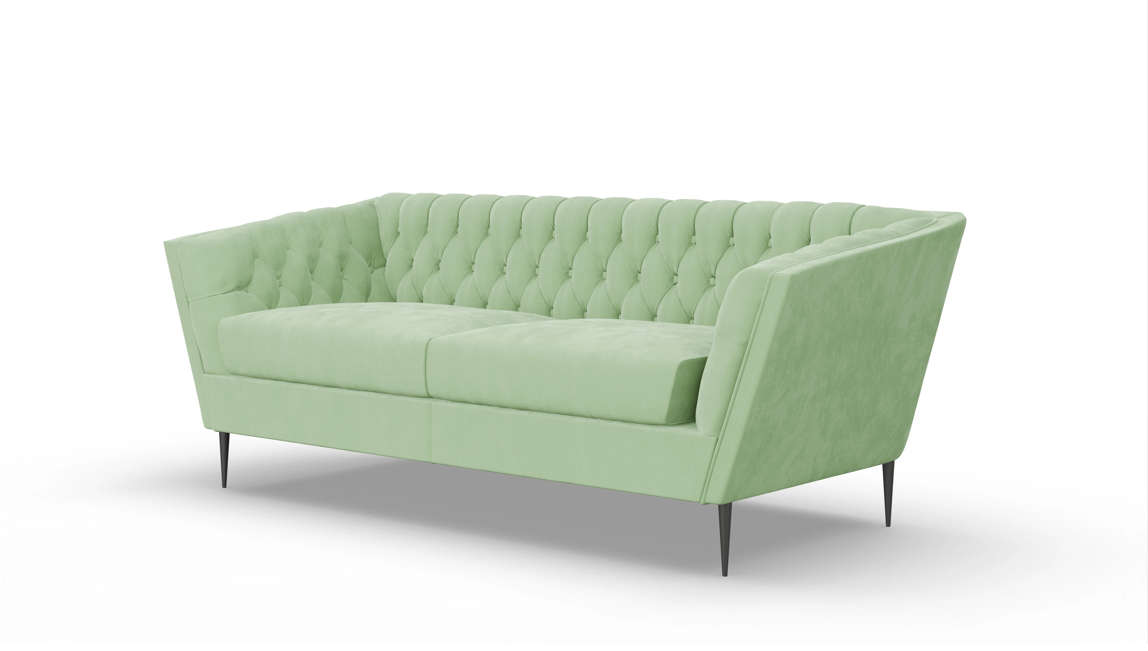 Ansicht des Produktes Neo 2-Sitzer in Samt grün