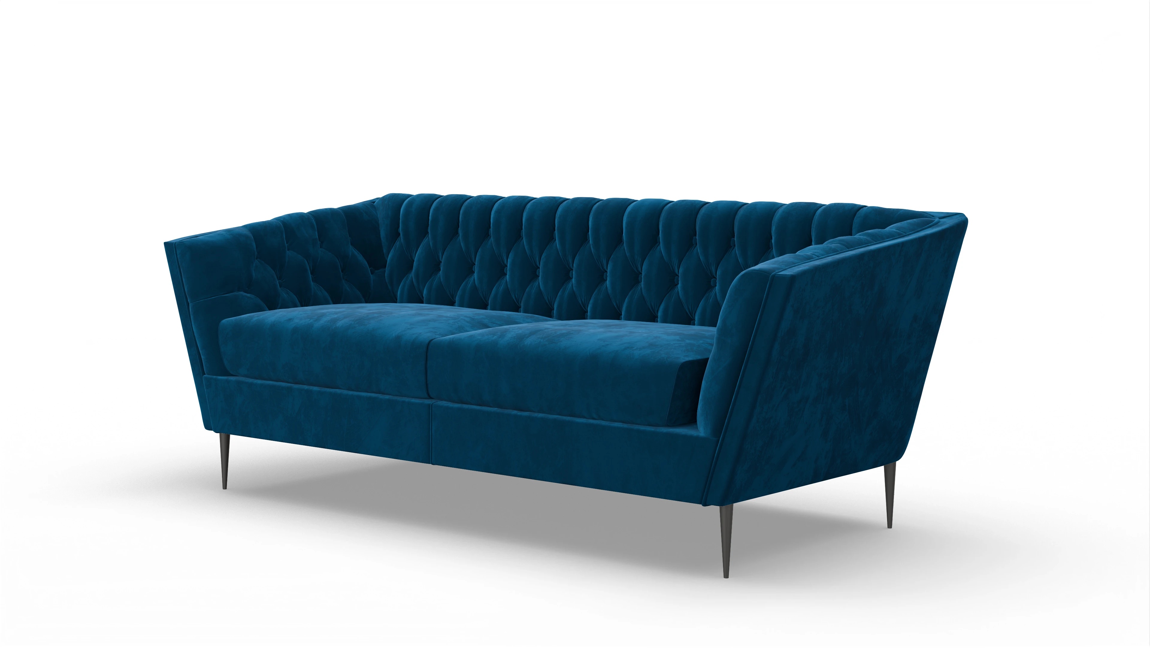 Ansicht des Produktes Neo 2-Sitzer in Samt blau