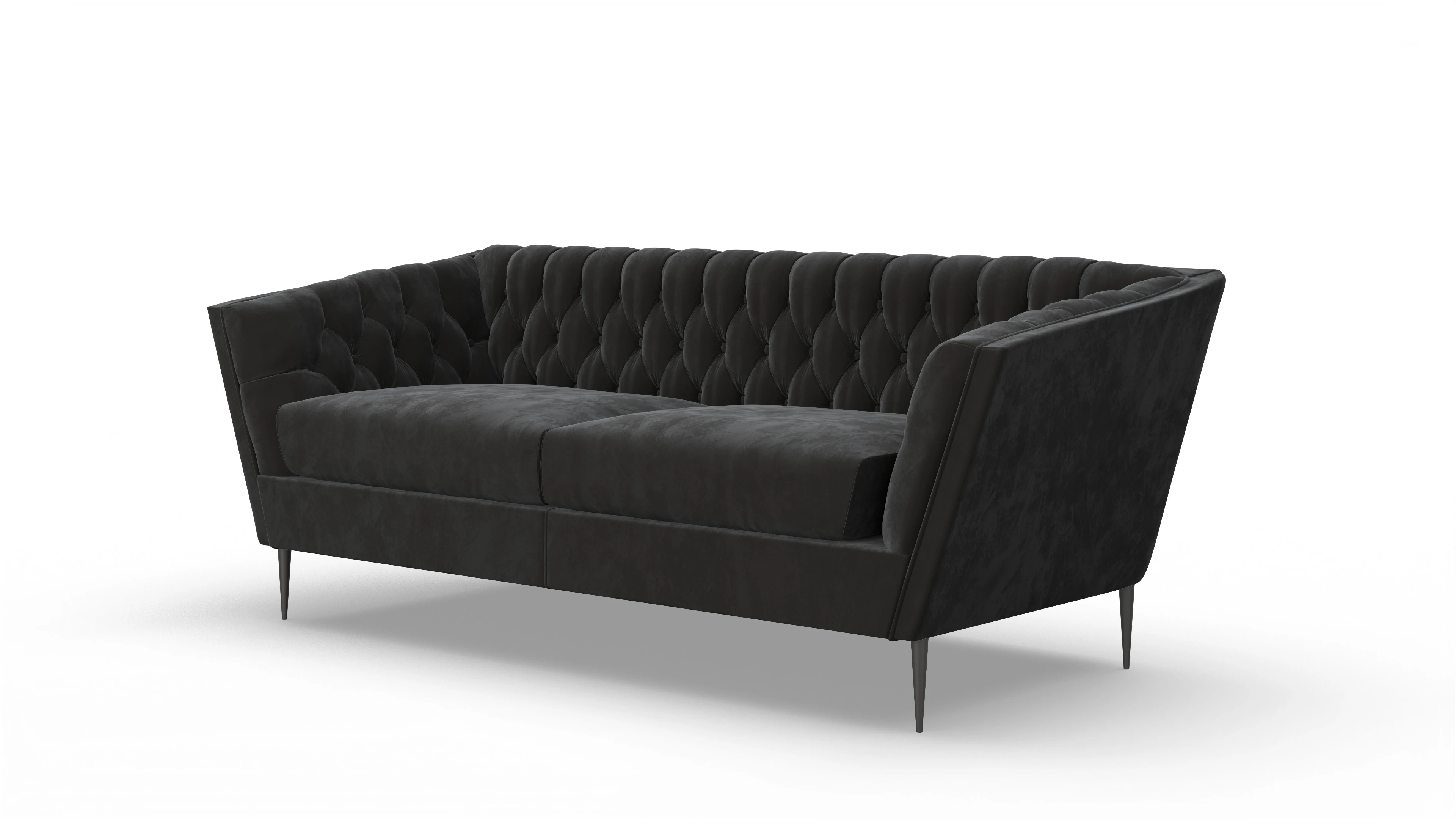 Ansicht des Produktes Neo 2-Sitzer in Samt grau