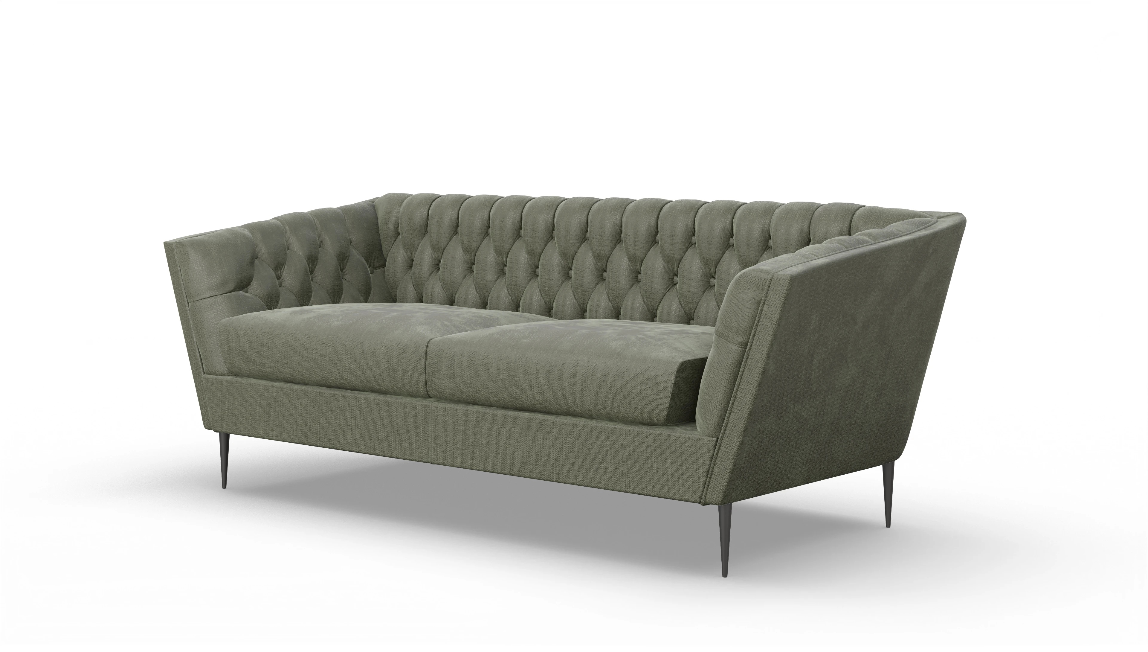 Ansicht des Produktes Neo 2-Sitzer in Stoff grün