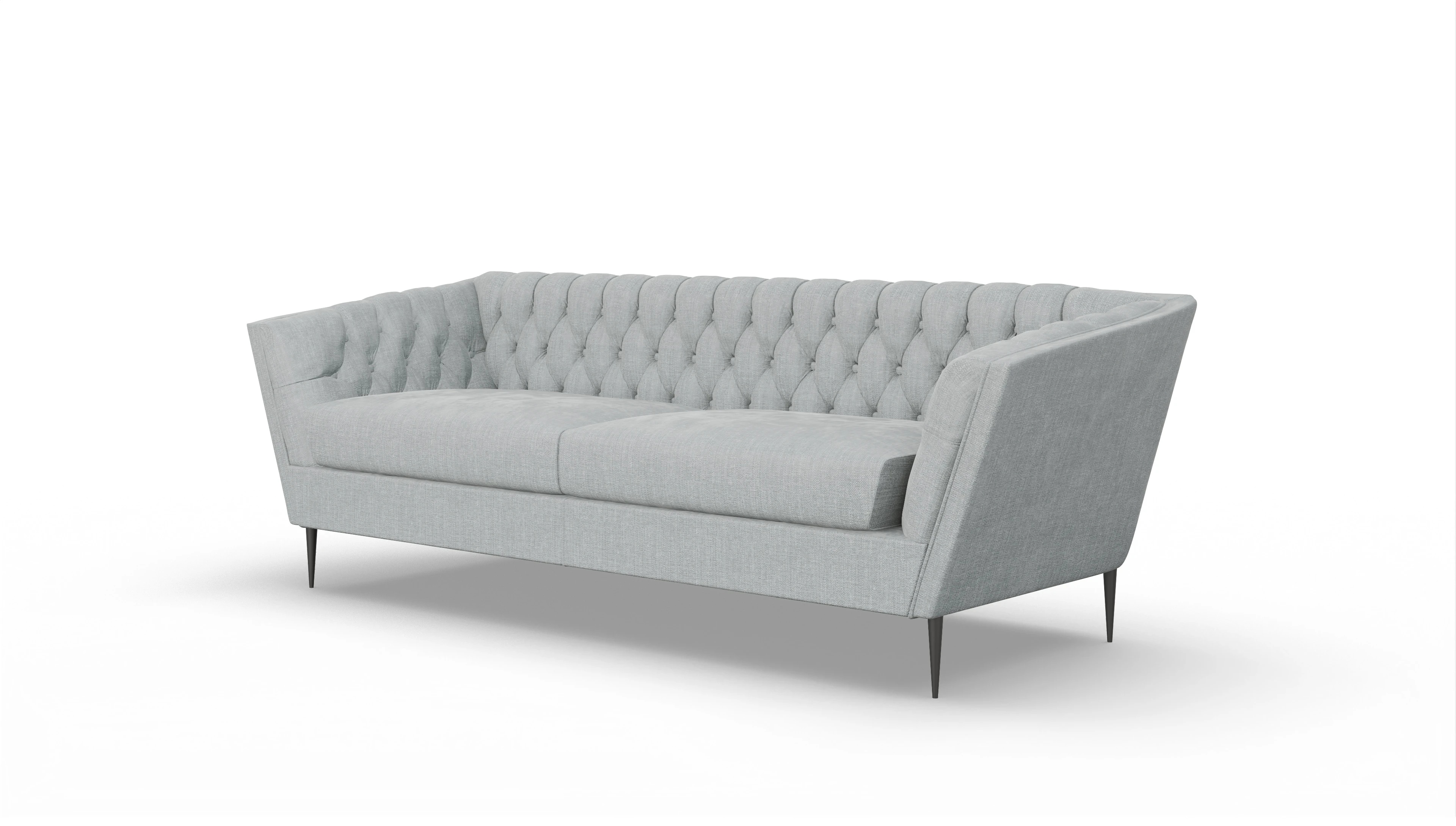 Ansicht des Produktes Neo 2,5-Sitzer in Stoff grau