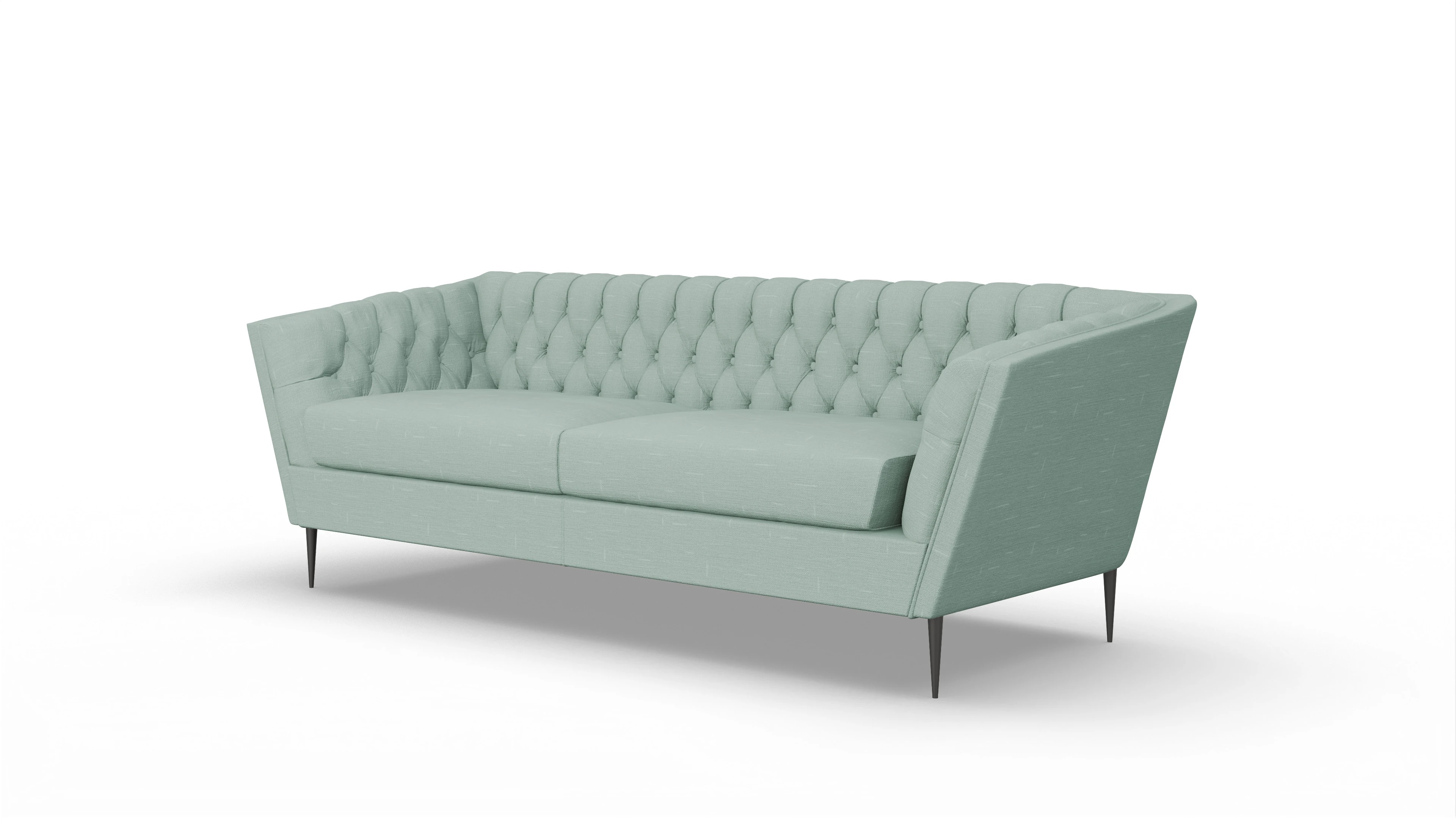 Ansicht des Produktes Neo 2,5-Sitzer in Stoff grün