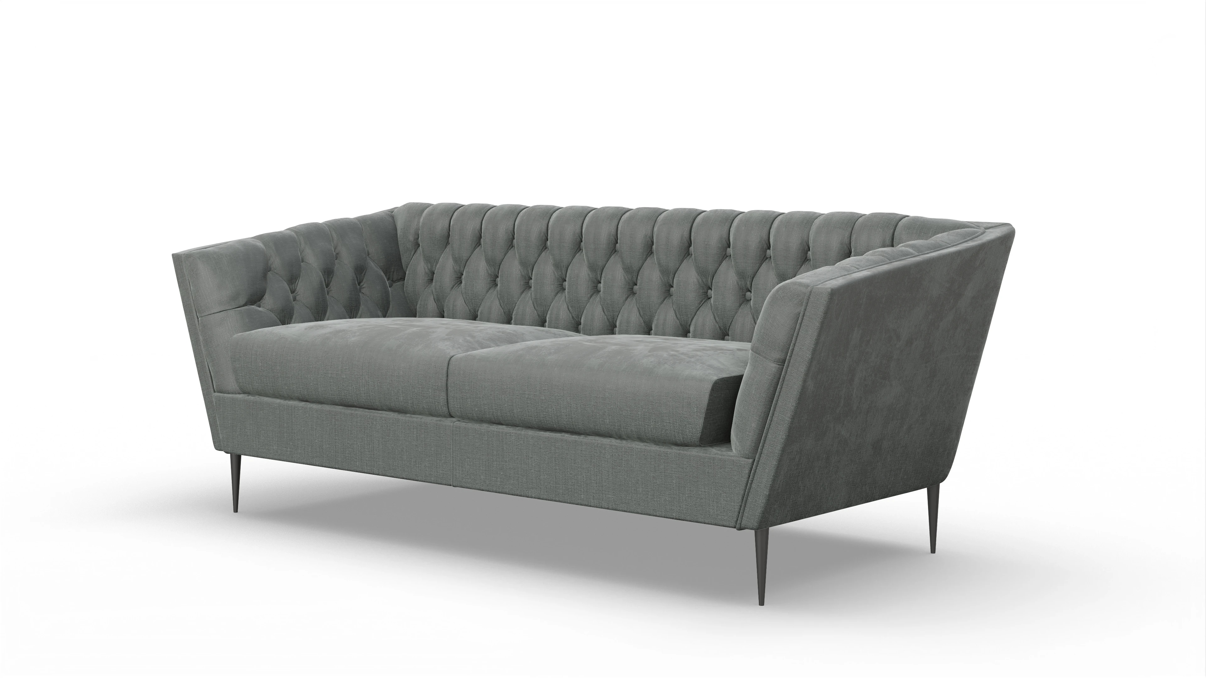 Ansicht des Produktes Neo 2-Sitzer in Stoff grau