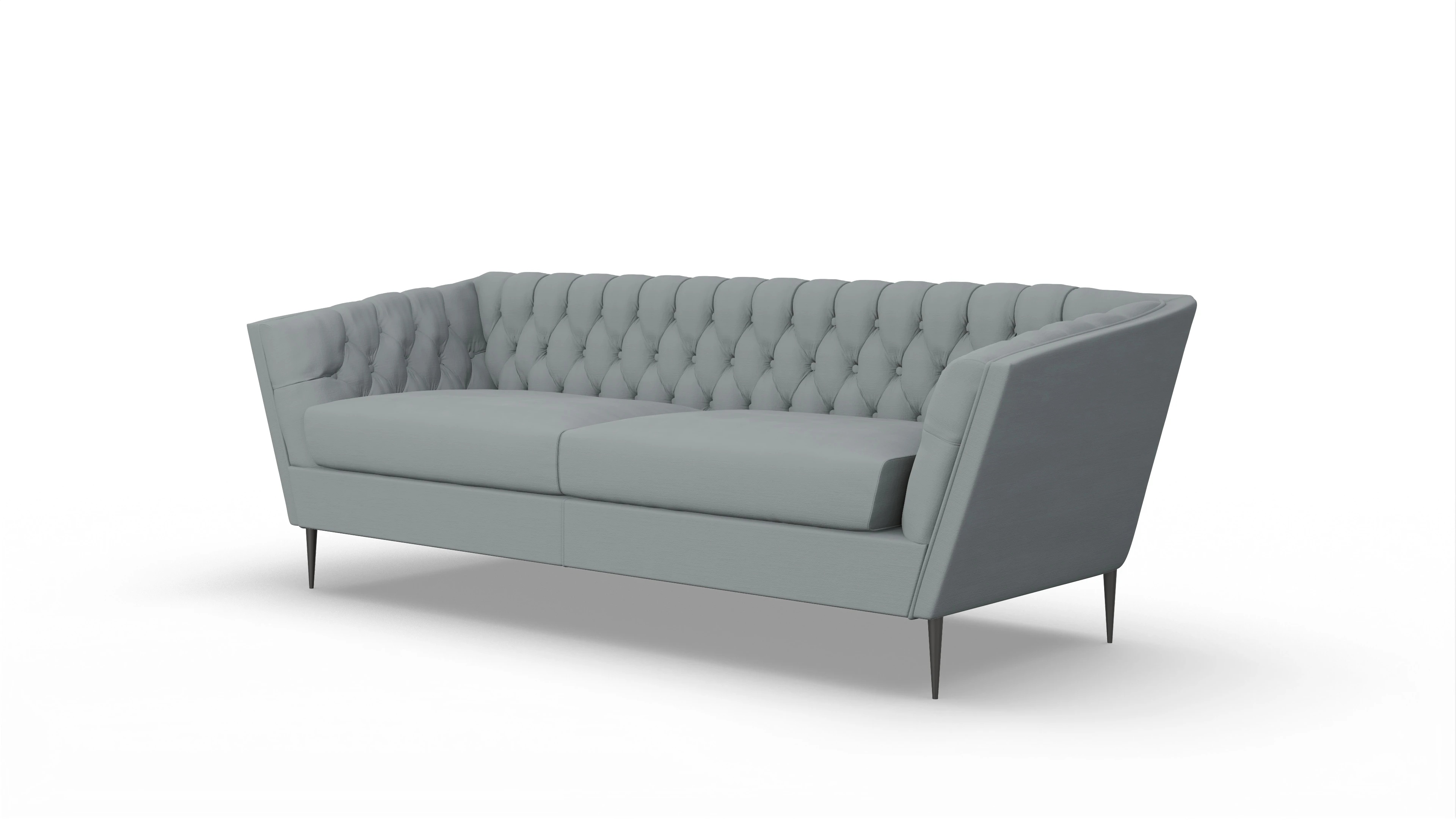 Ansicht des Produktes Neo 2,5-Sitzer in Stoff grau