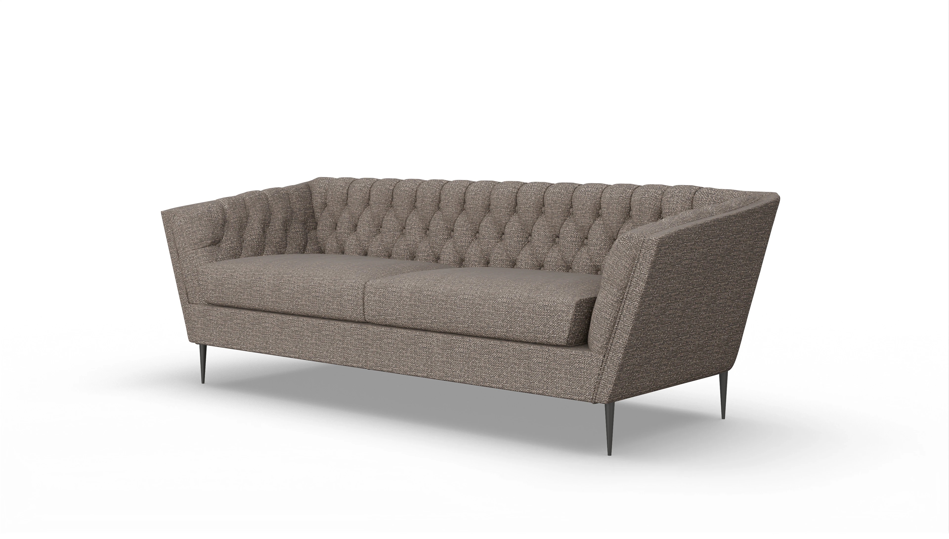 Ansicht des Produktes Neo 2,5-Sitzer in Stoff braun