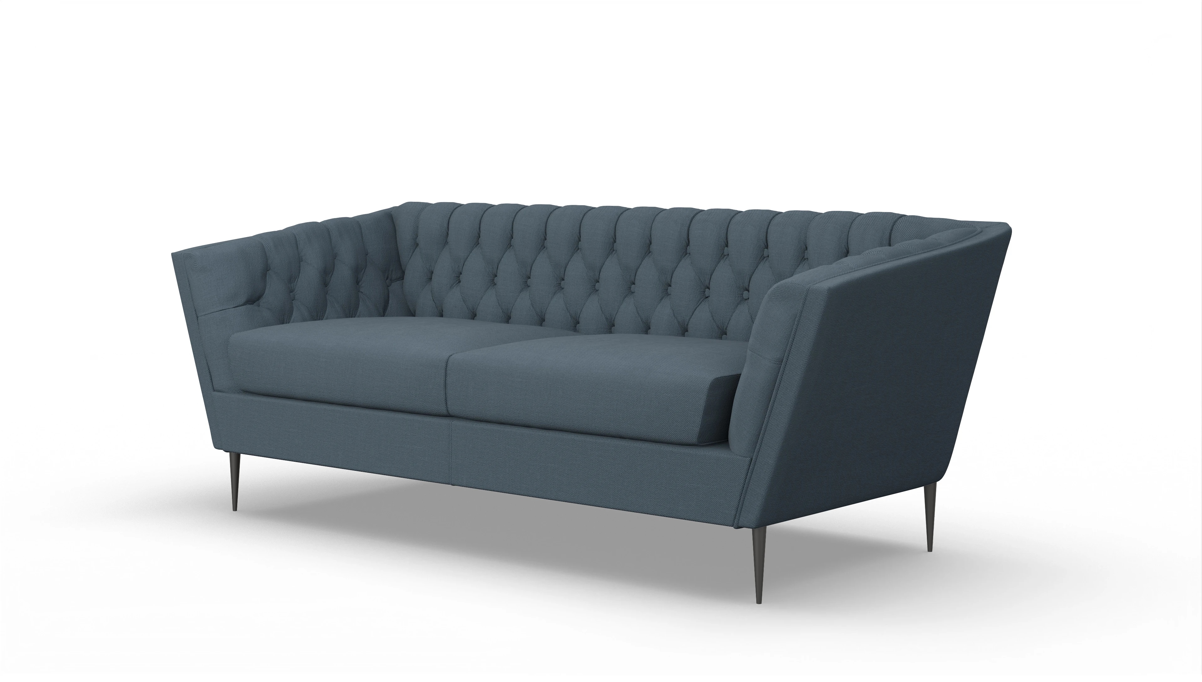 Ansicht des Produktes Neo 2-Sitzer in Stoff blau