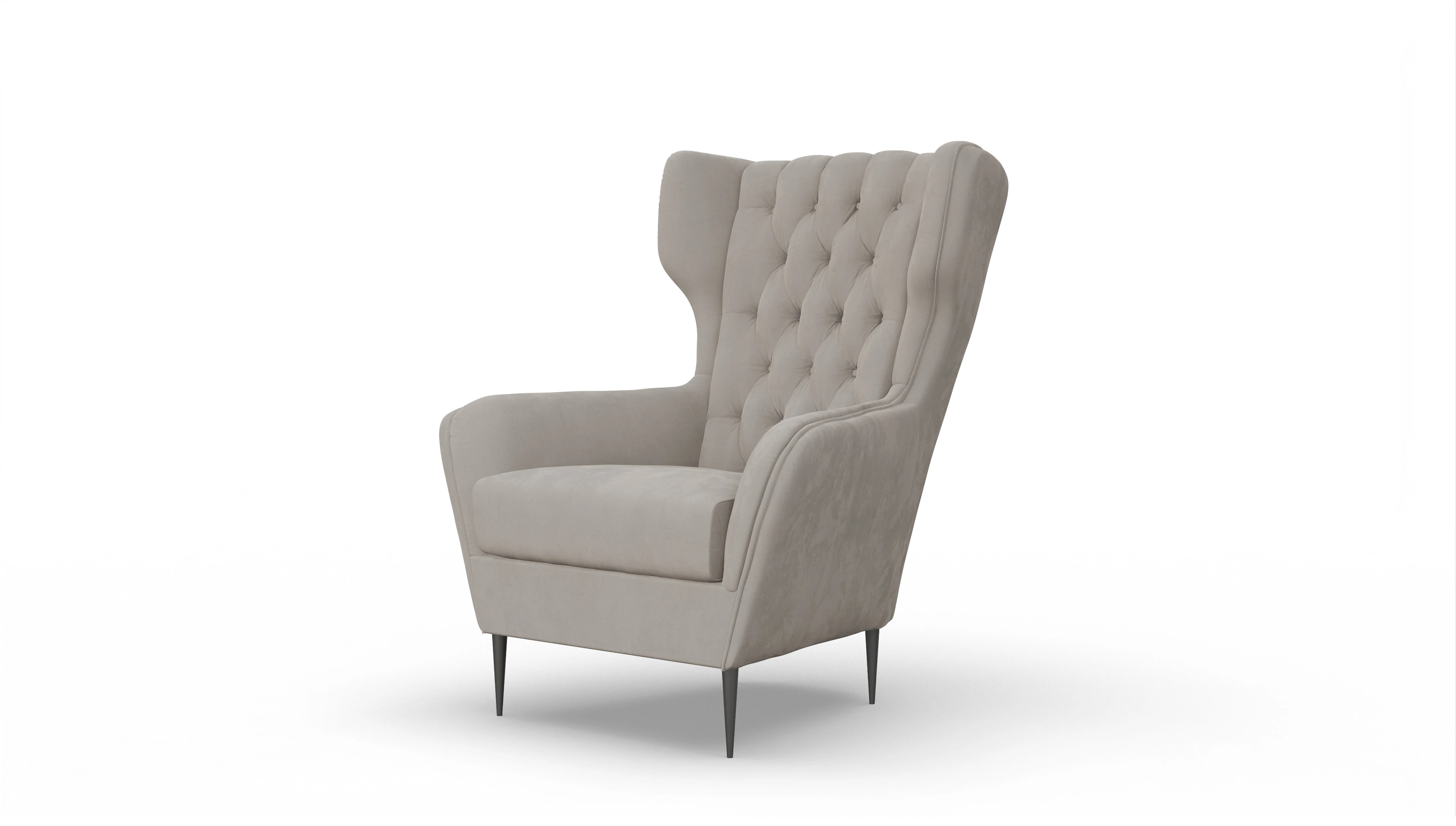 Ansicht des Produktes Neo Sessel in Samt braun