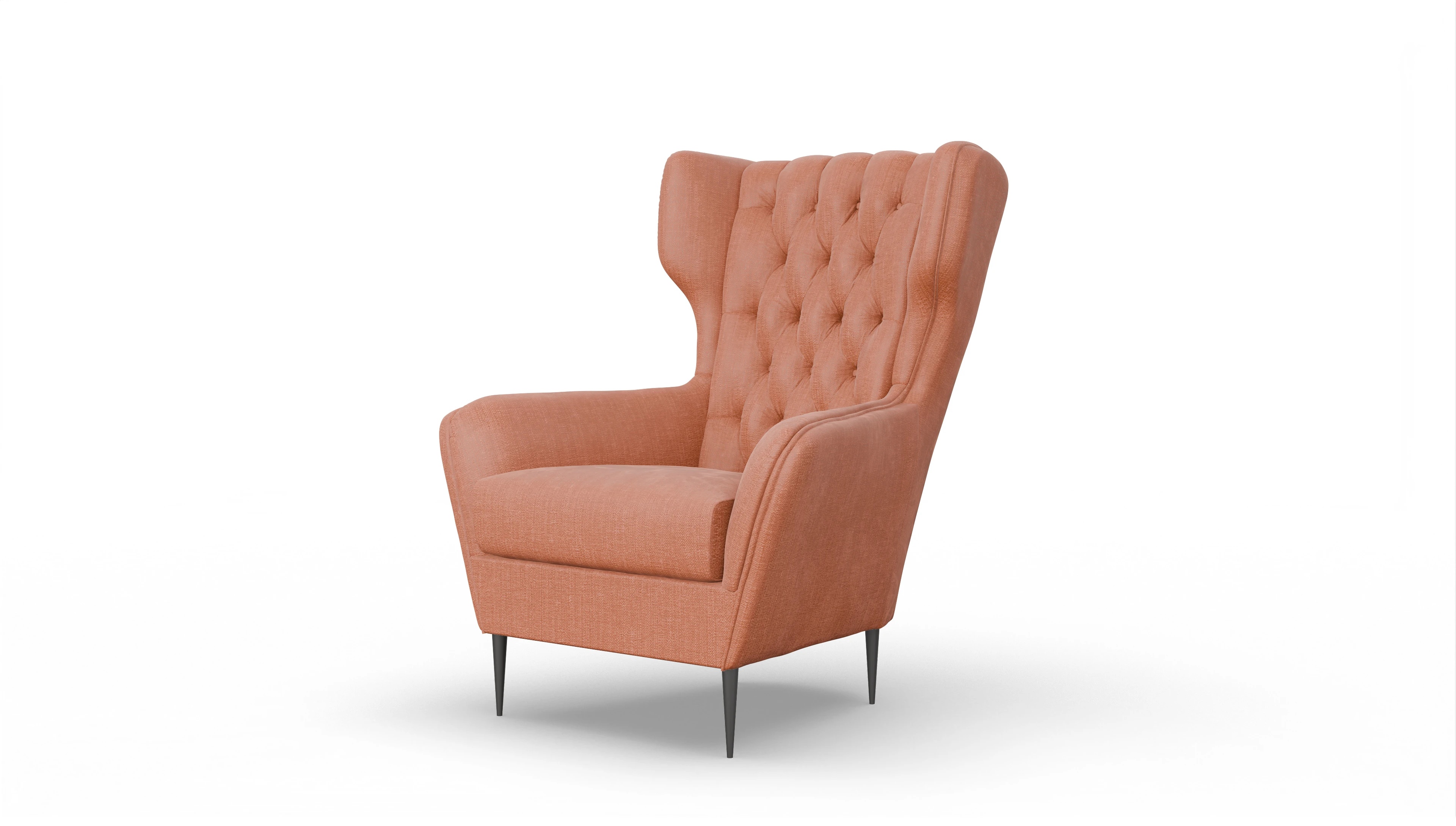 Ansicht des Produktes Neo Sessel in Stoff orange