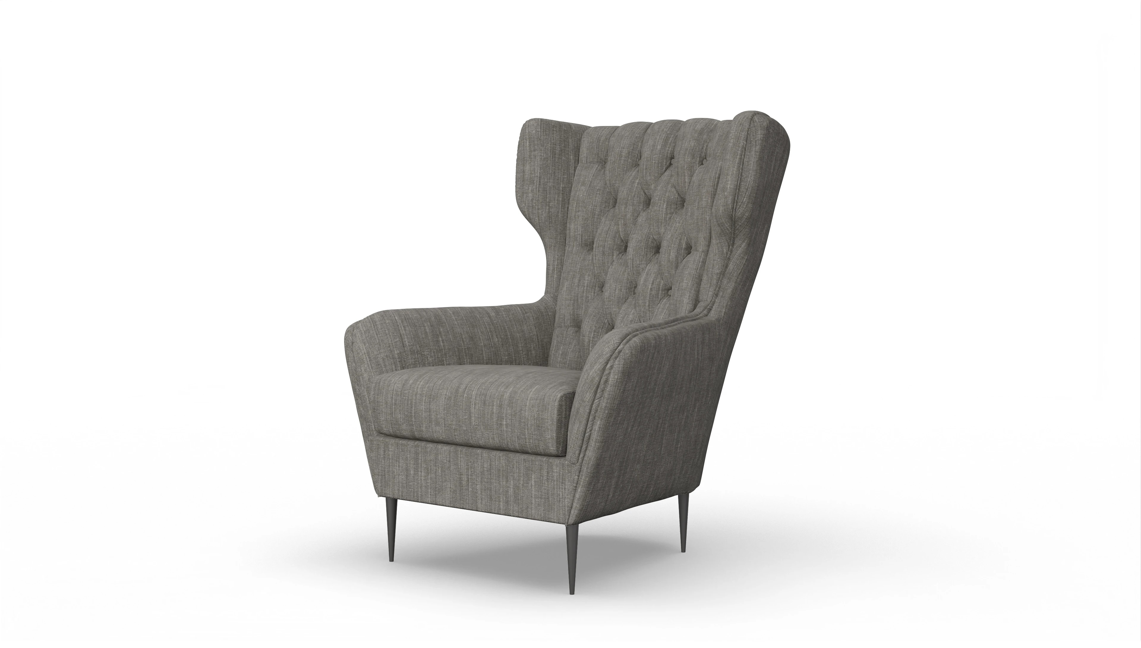 Ansicht des Produktes Neo Sessel in Stoff grau