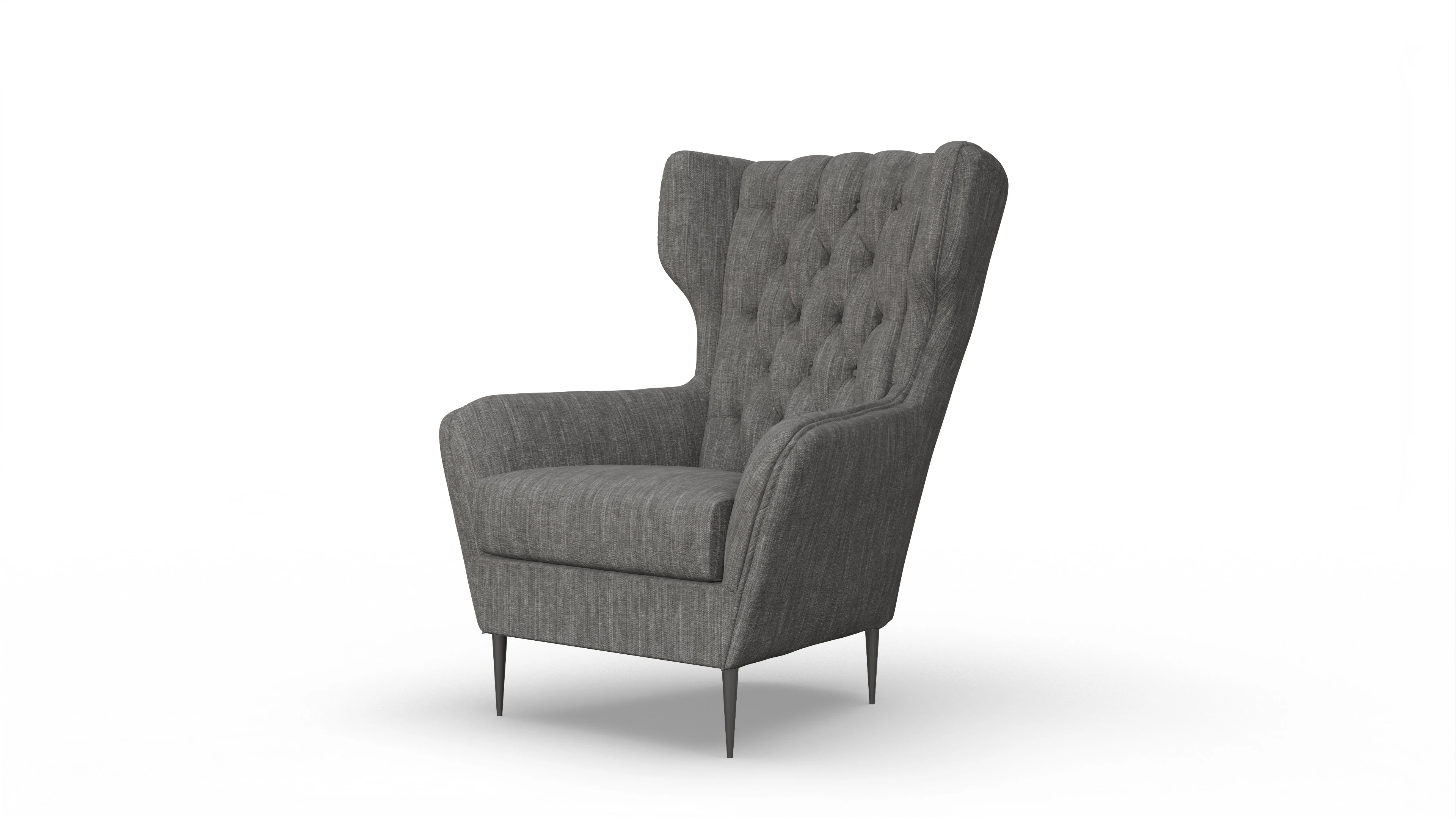 Ansicht des Produktes Neo Sessel in Stoff grau