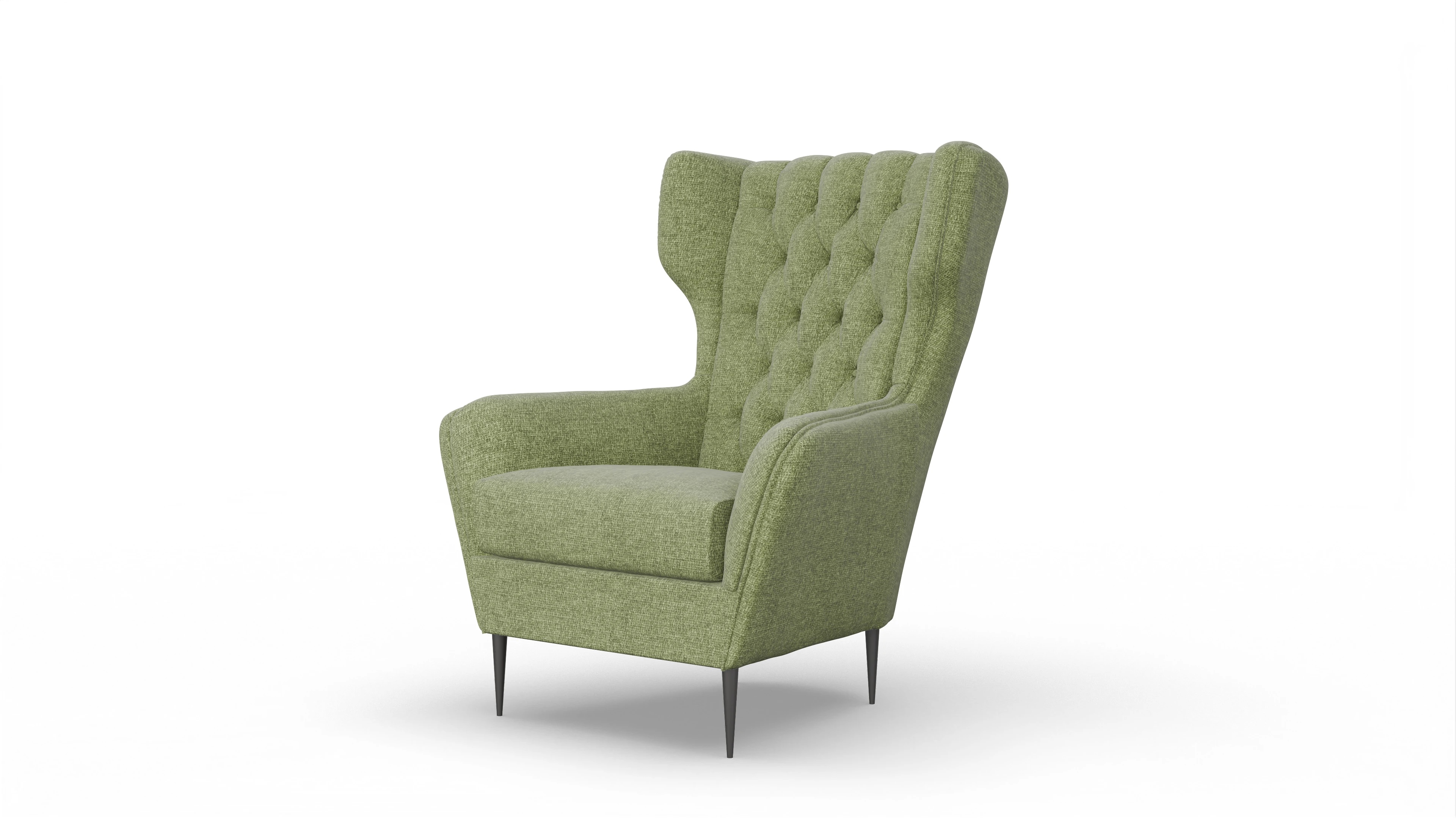 Ansicht des Produktes Neo Sessel in Stoff grün