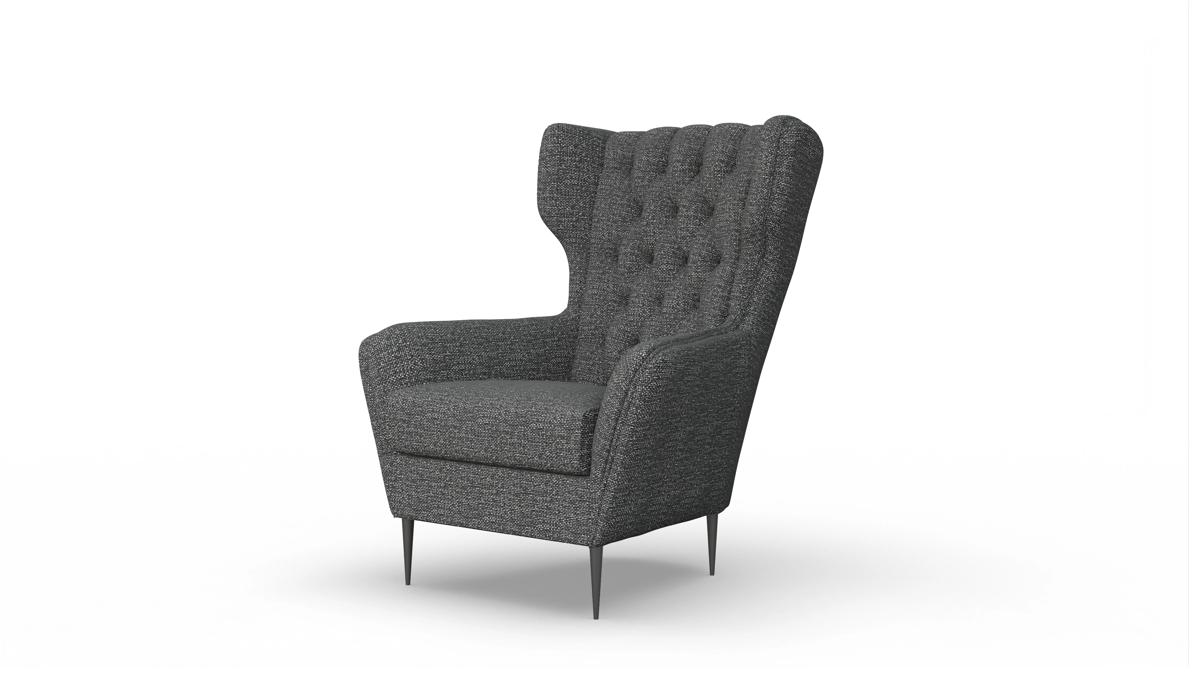 Ansicht des Produktes Neo Sessel in Stoff grau