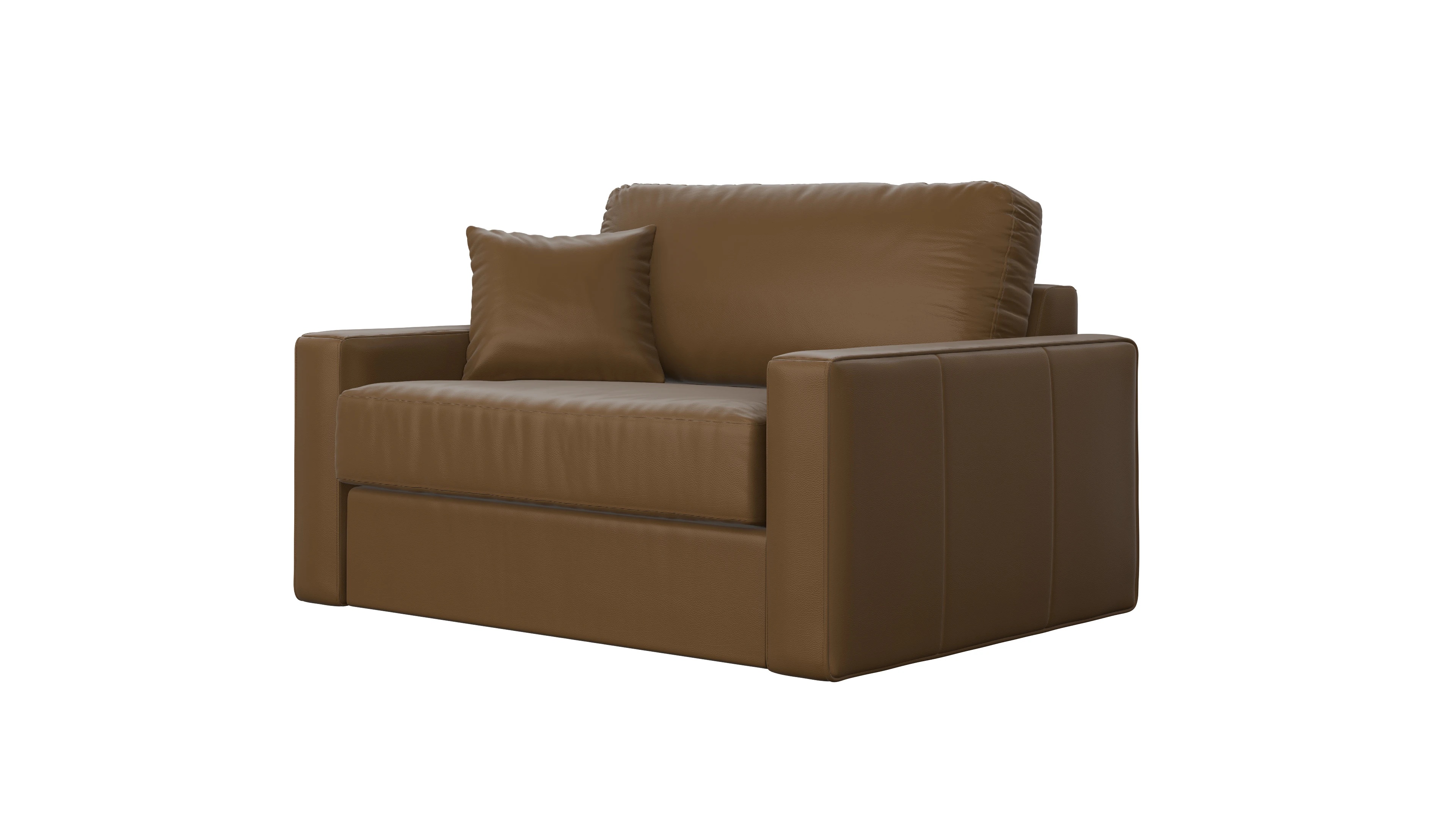 Ansicht des Produktes Christensen Sessel in Leder braun