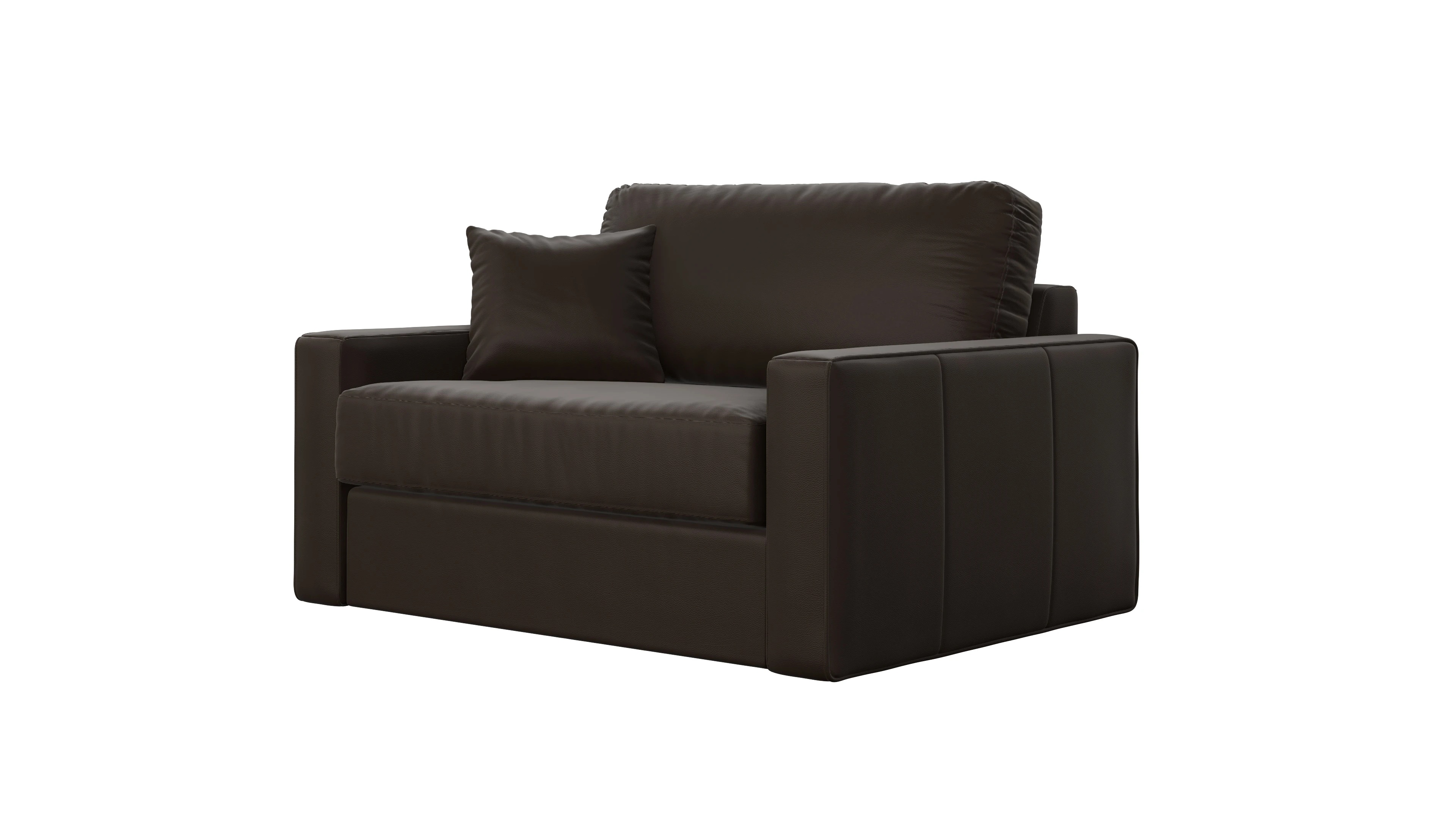 Ansicht des Produktes Christensen Sessel in Leder braun