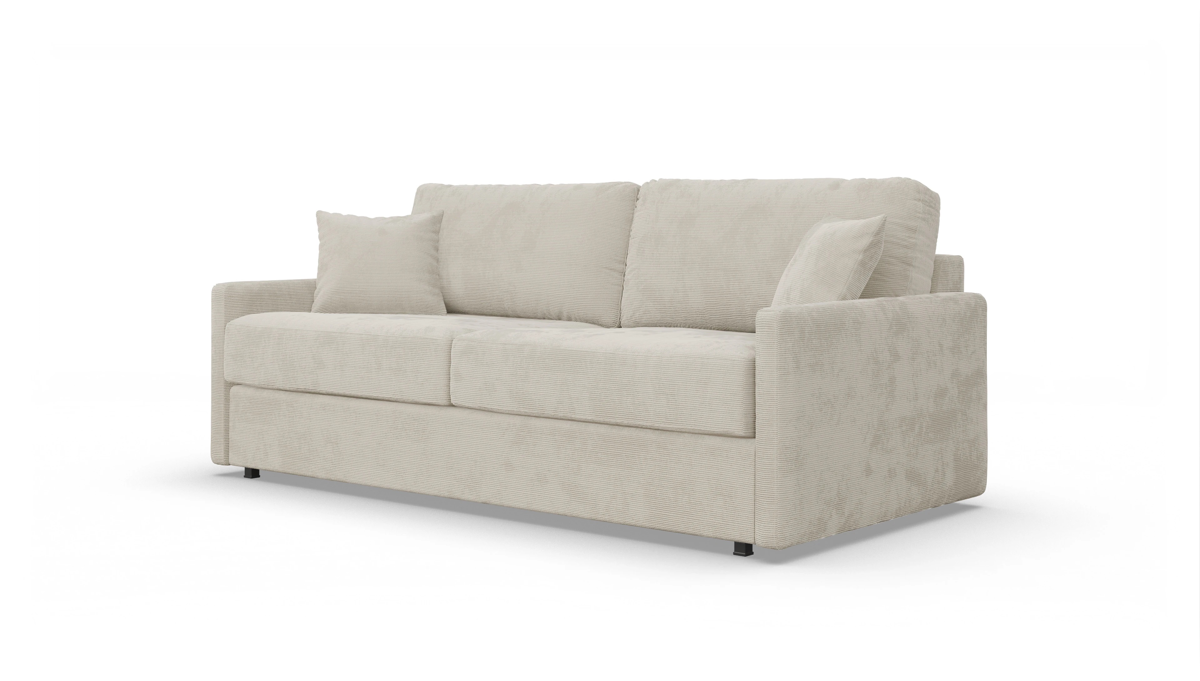 Ansicht des Produktes Karlstad 4-Sitzer in Cord weiß