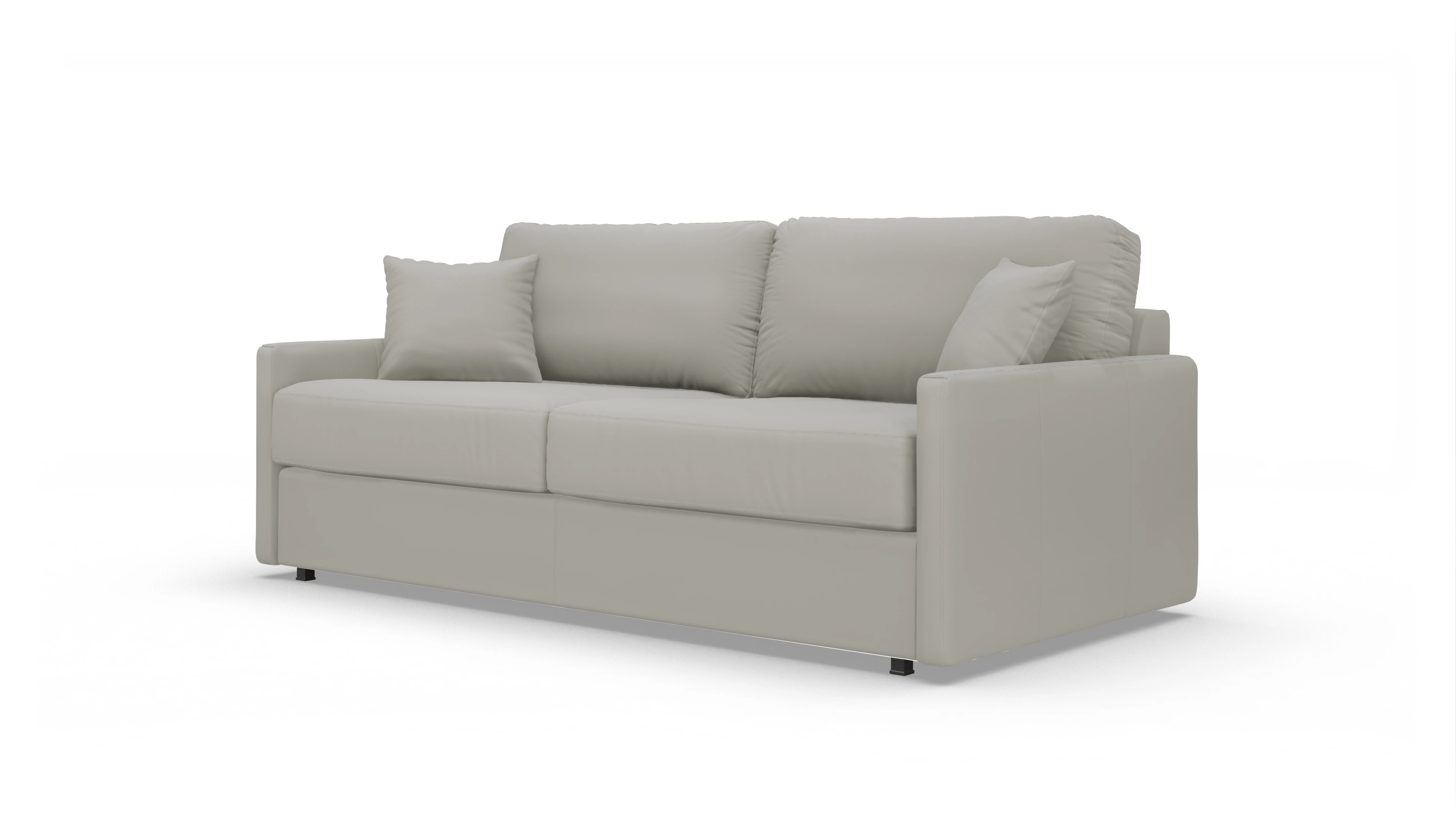 Ansicht des Produktes Karlstad 4-Sitzer in Leder beige