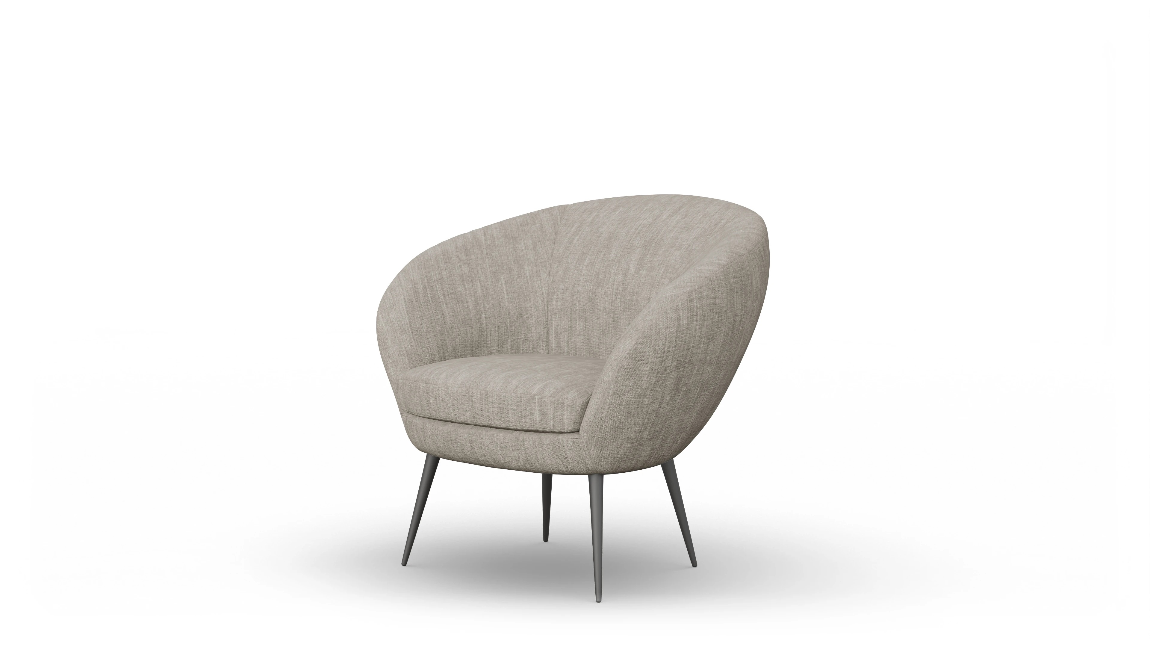 Ansicht des Produktes Noale Sessel in Stoff beige