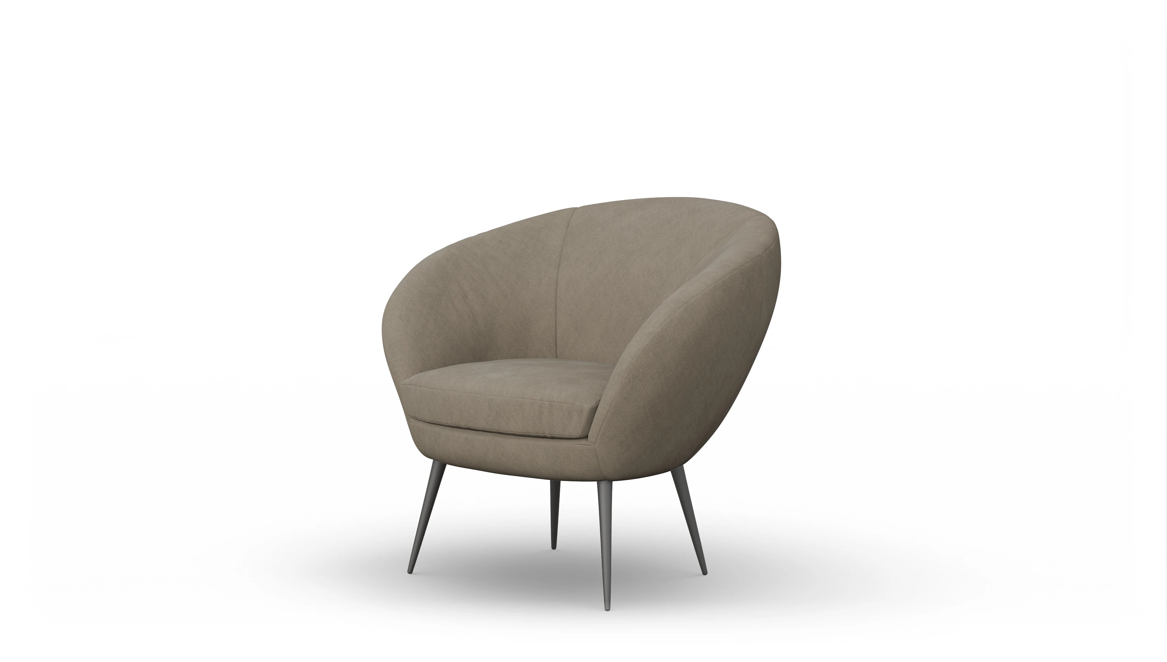 Ansicht des Produktes Noale Sessel in Stoff beige
