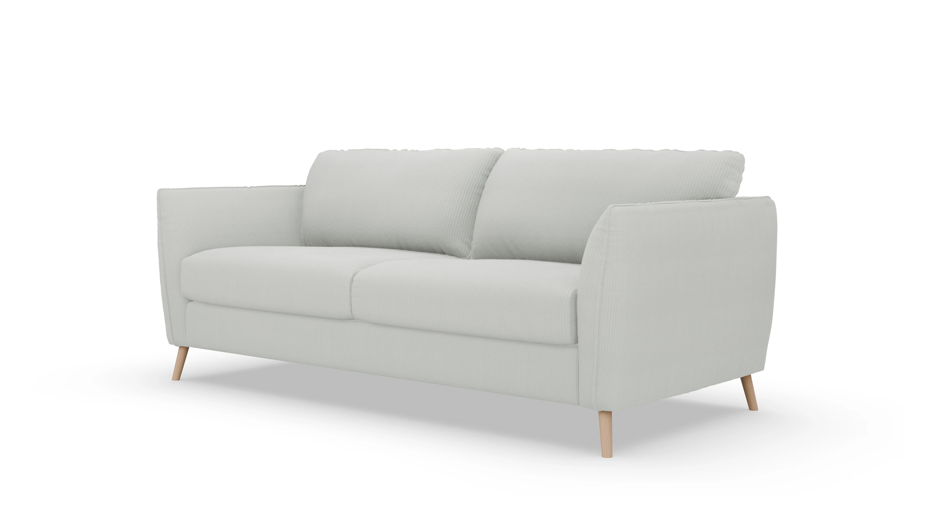 Ansicht des Produktes Eriksen 4-Sitzer in Cord grau