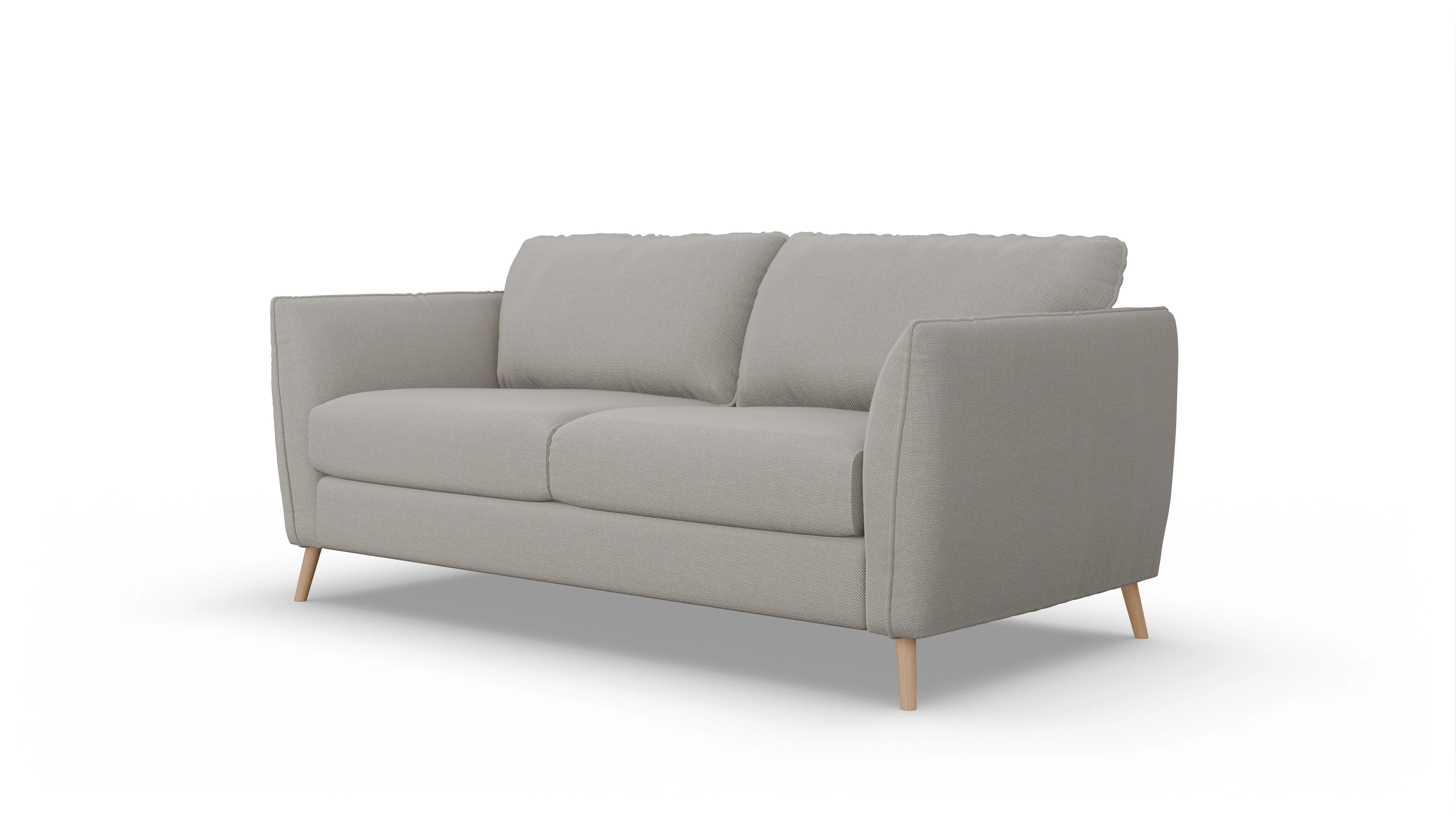 Ansicht des Produktes Eriksen 3-Sitzer in Stoff weiß