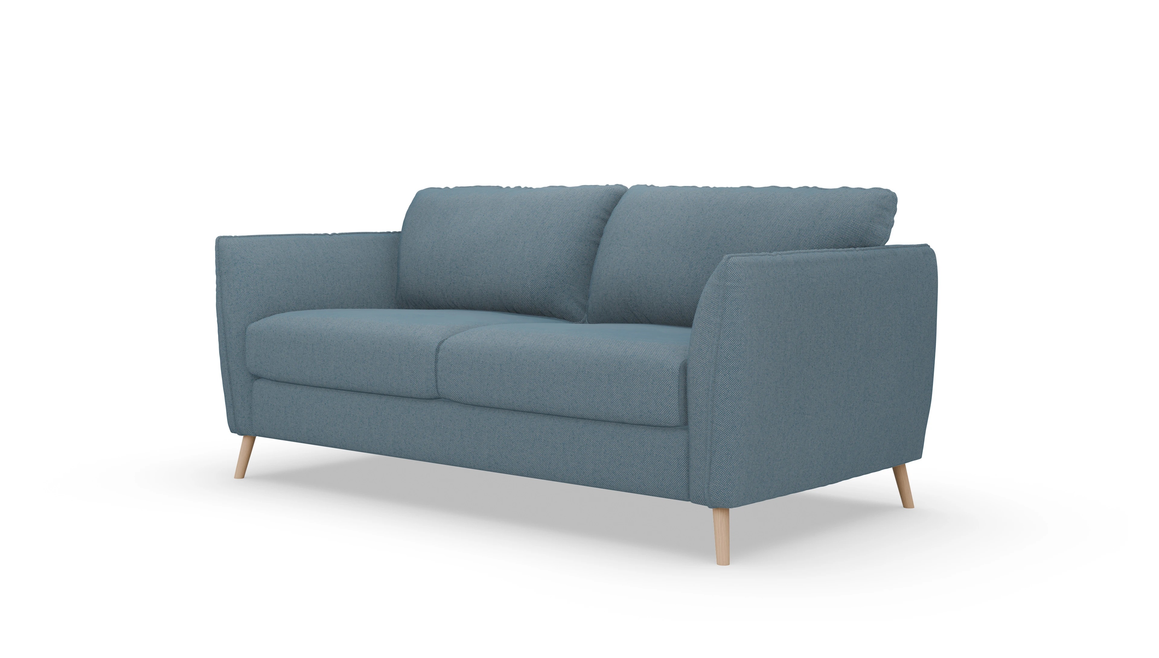 Ansicht des Produktes Eriksen 3-Sitzer in Stoff blau
