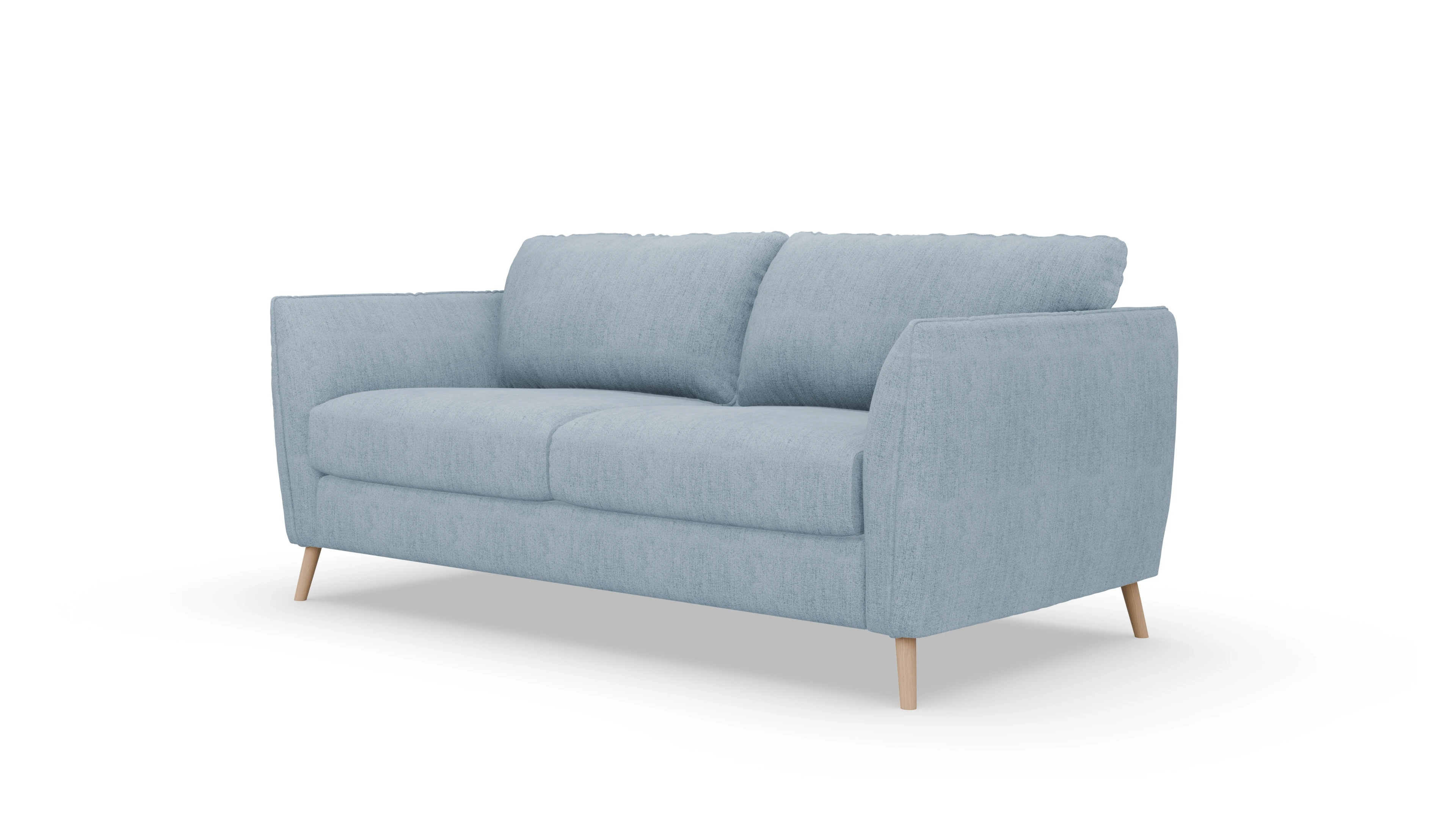 Ansicht des Produktes Eriksen 3-Sitzer in Stoff blau