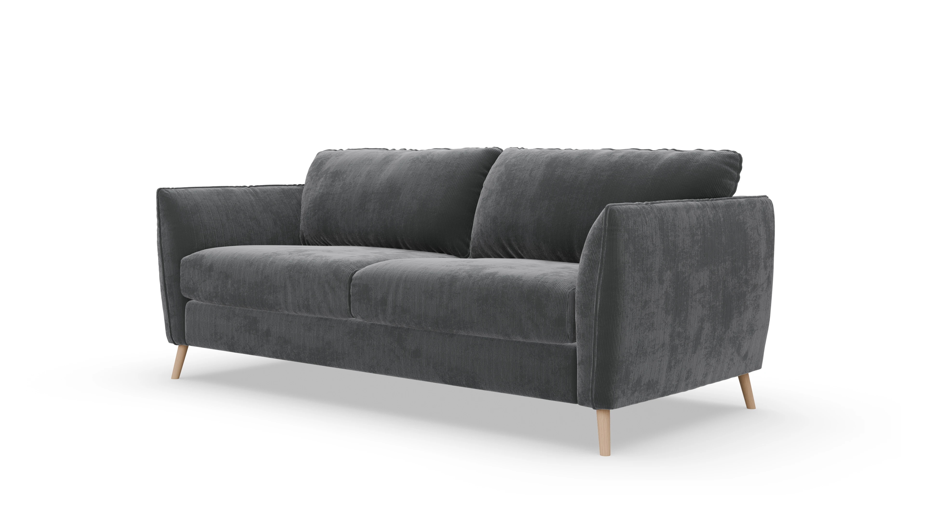 Ansicht des Produktes Eriksen 4-Sitzer in Cord grau