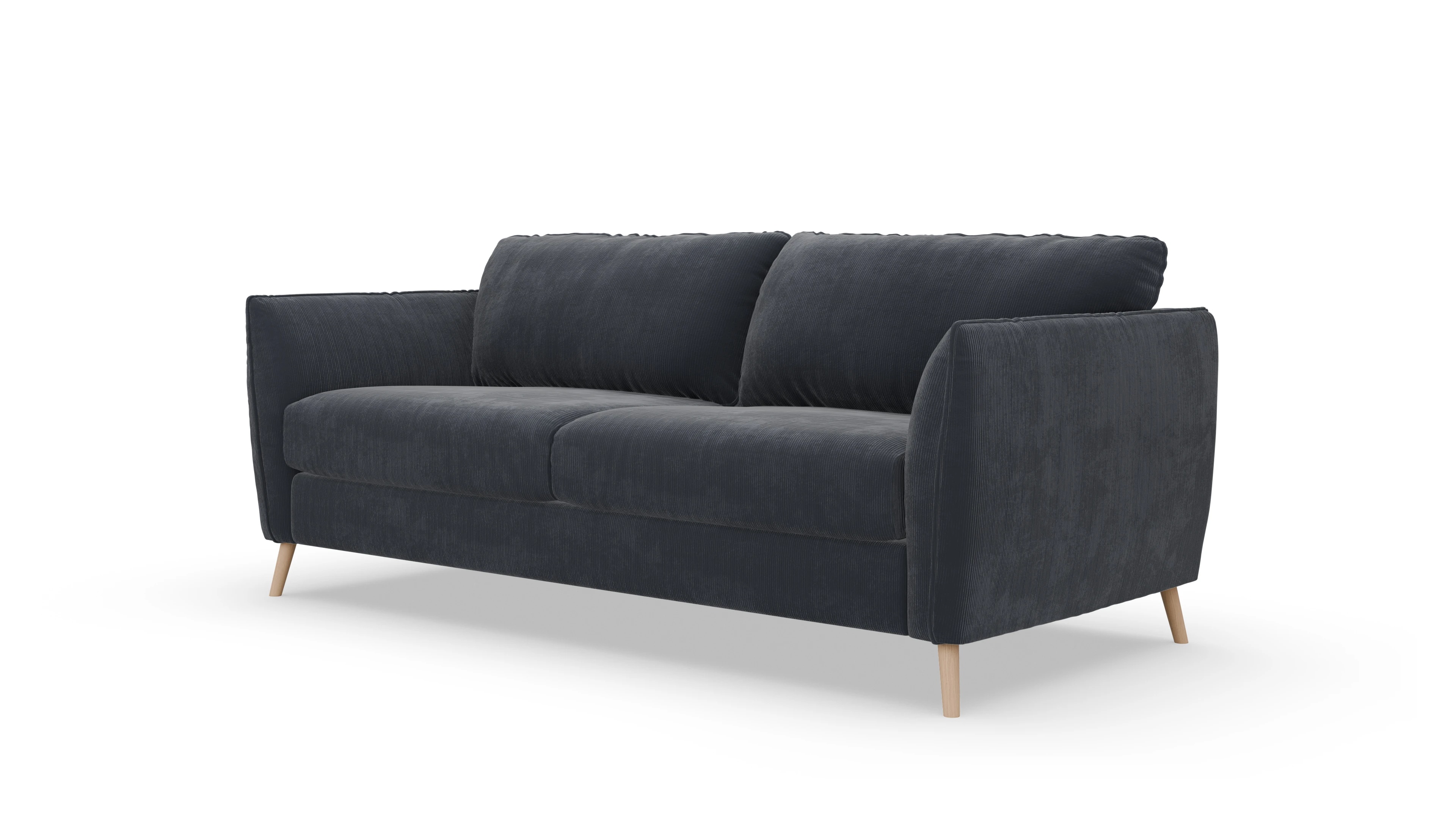 Ansicht des Produktes Eriksen 4-Sitzer in Cord blau