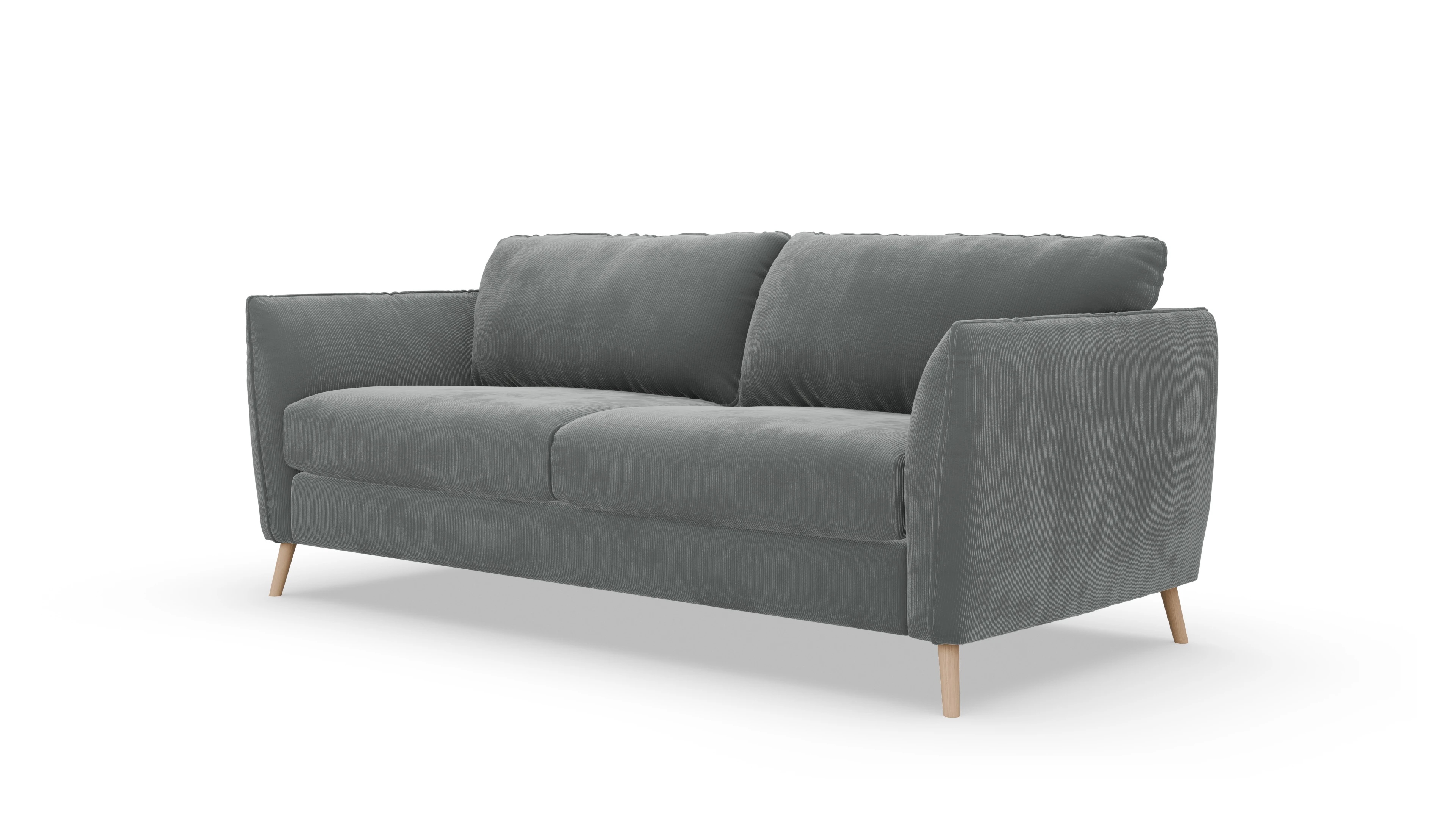 Ansicht des Produktes Eriksen 4-Sitzer in Cord grau