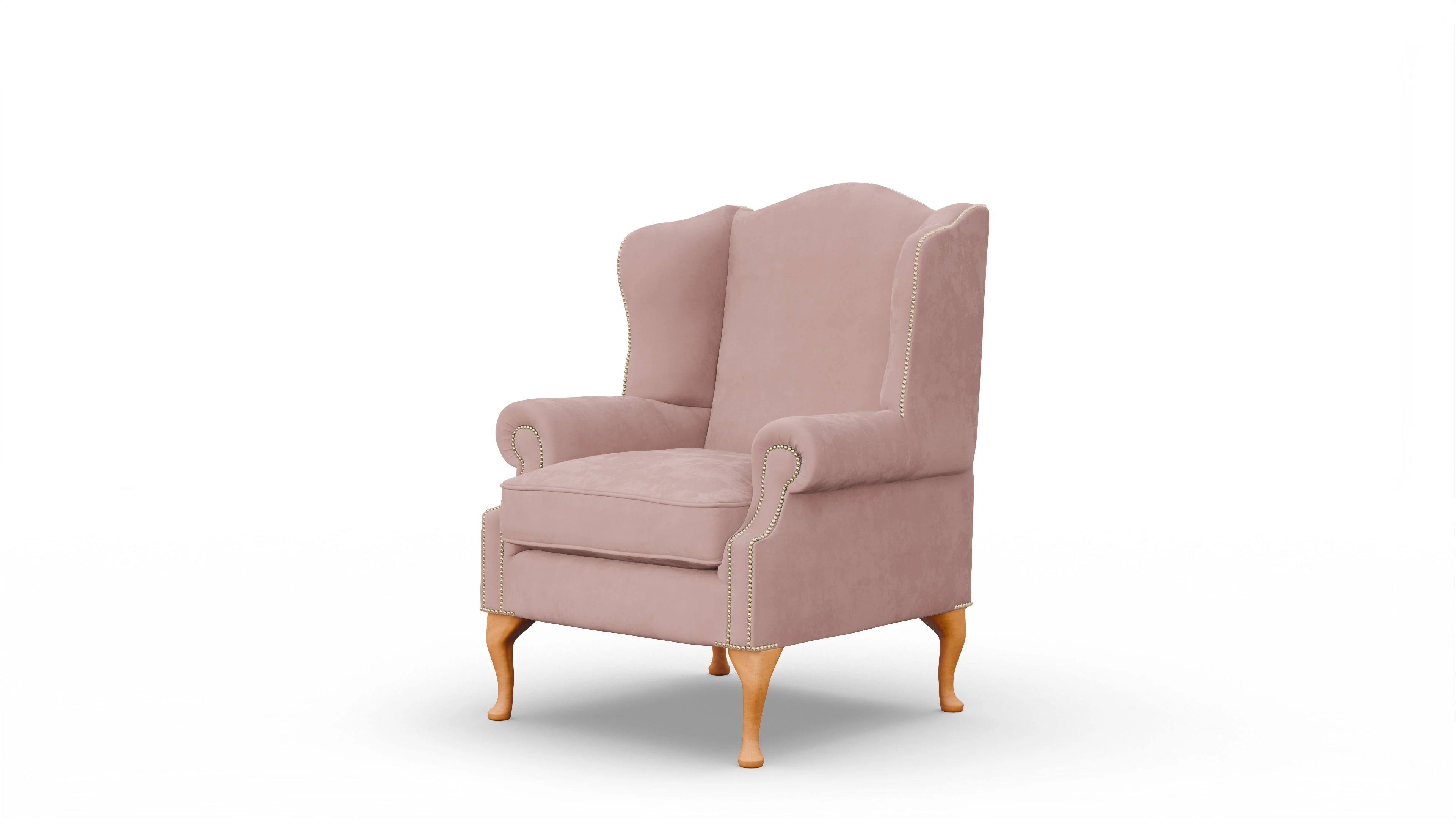 Ansicht des Produktes Heywood Sessel in Samt rot