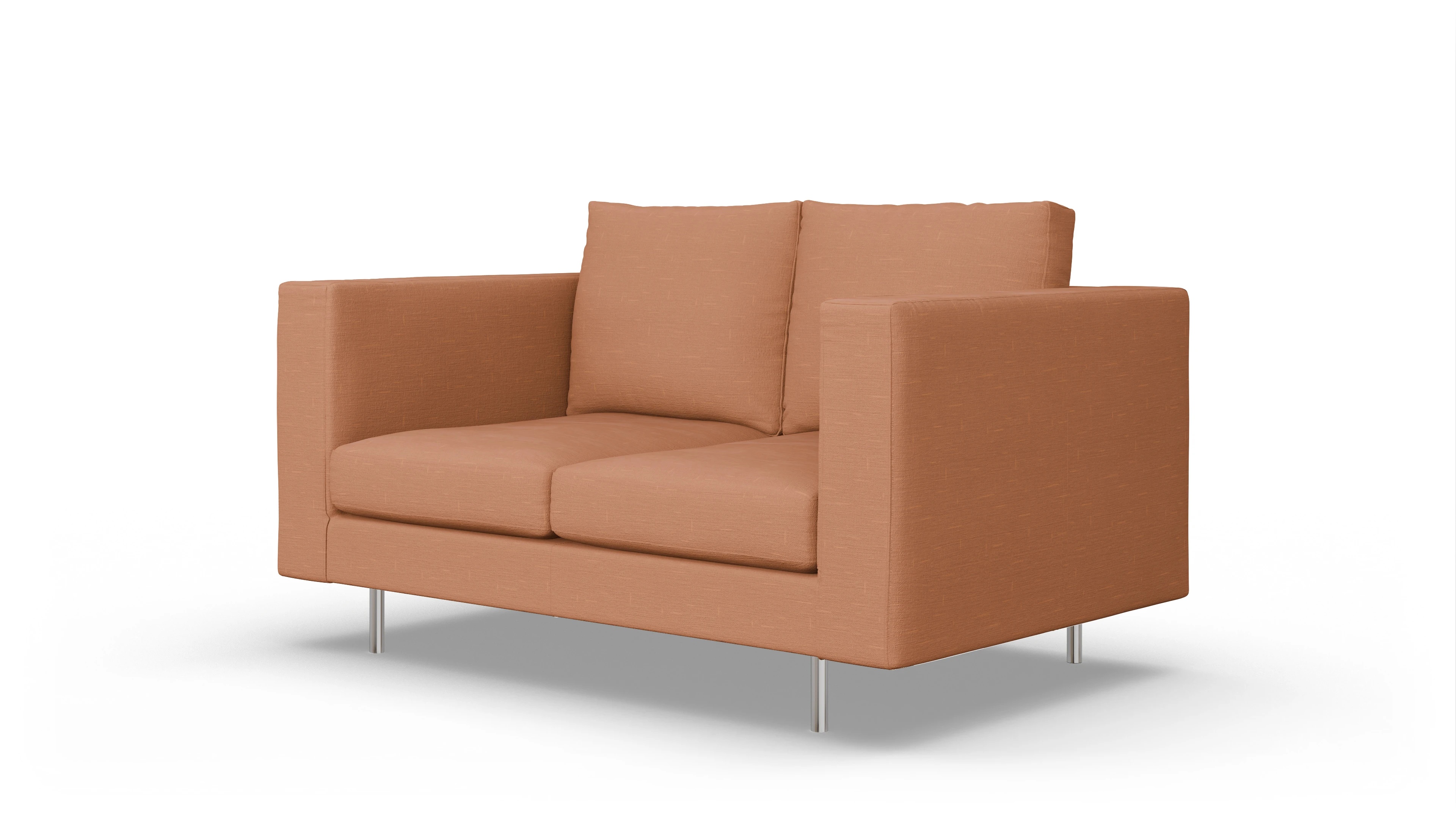 Ansicht des Produktes Silea 2-Sitzer in Stoff orange