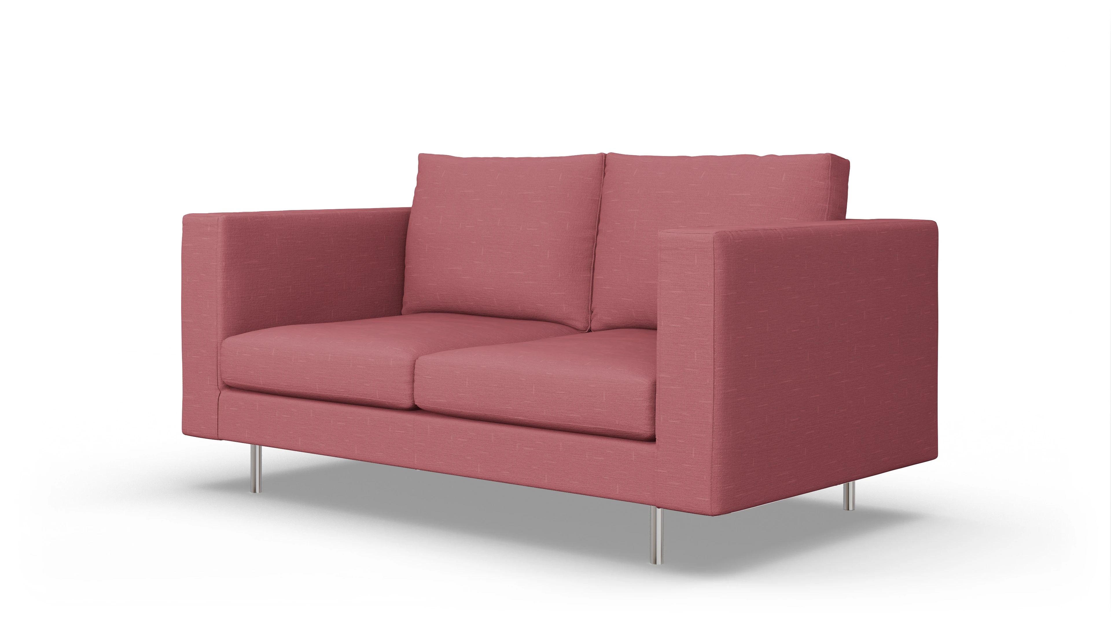 Ansicht des Produktes Silea 2,5-Sitzer in Stoff rot