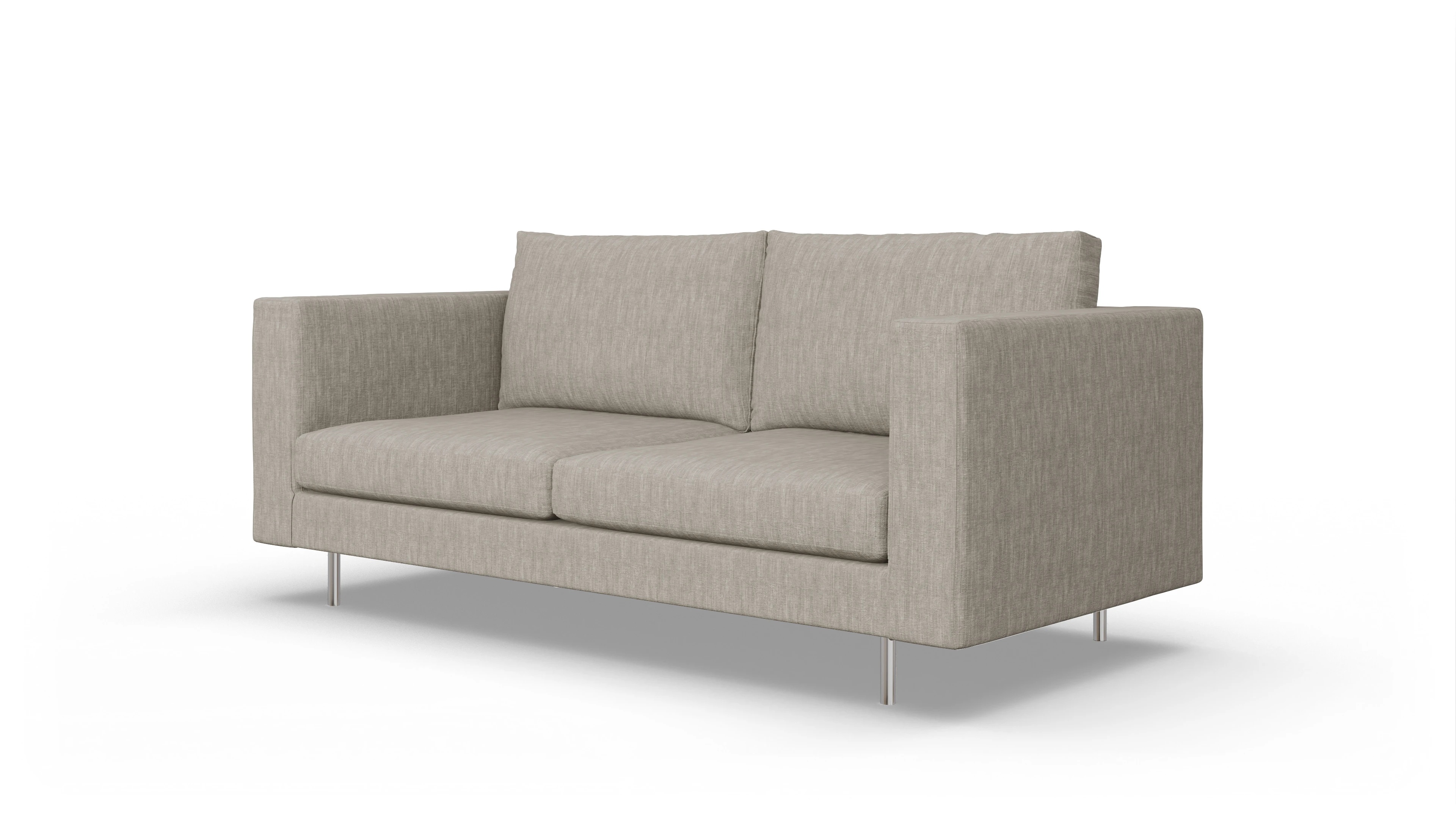 Ansicht des Produktes Silea 3-Sitzer in Stoff beige