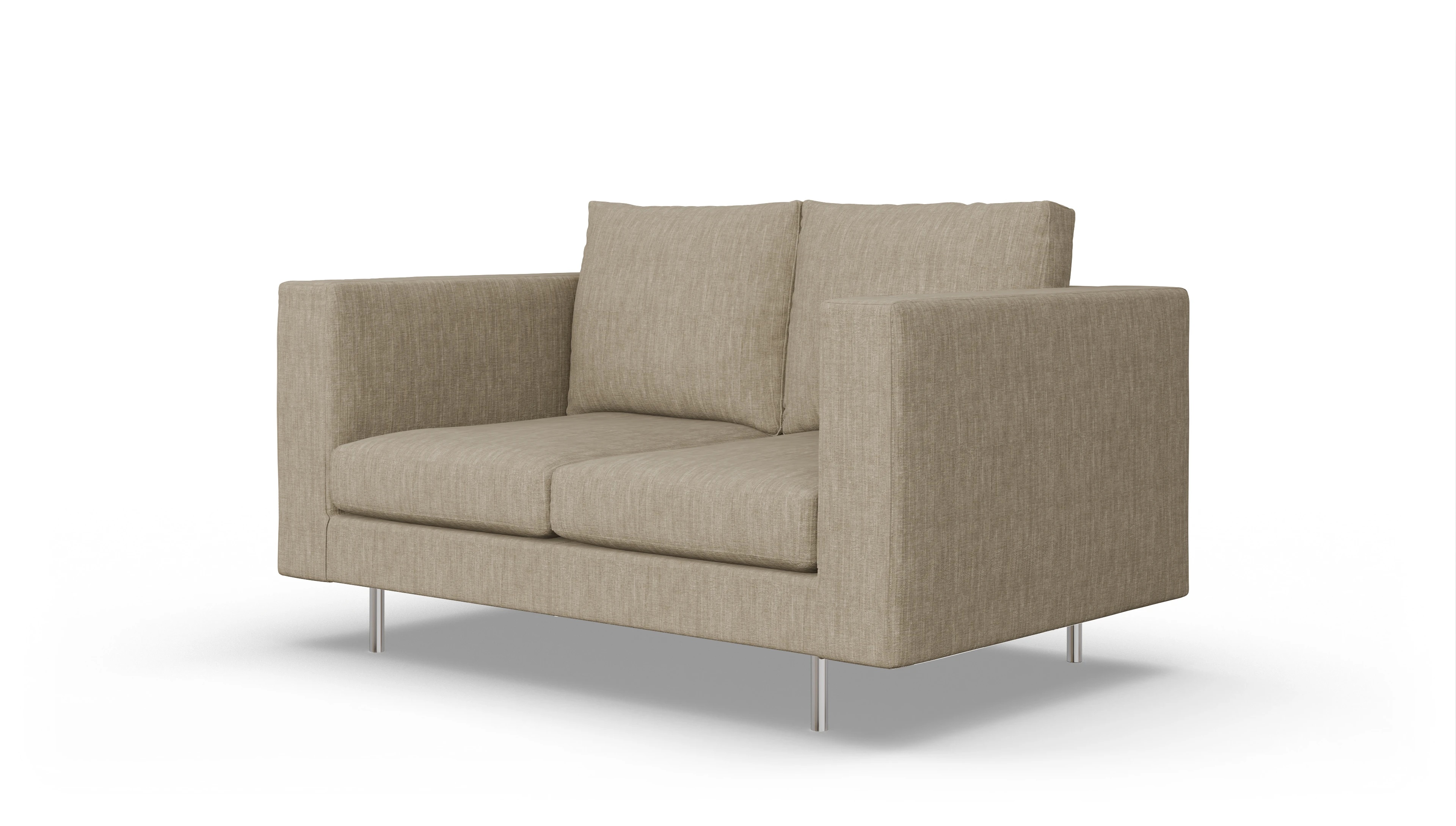Ansicht des Produktes Silea 2-Sitzer in Stoff beige