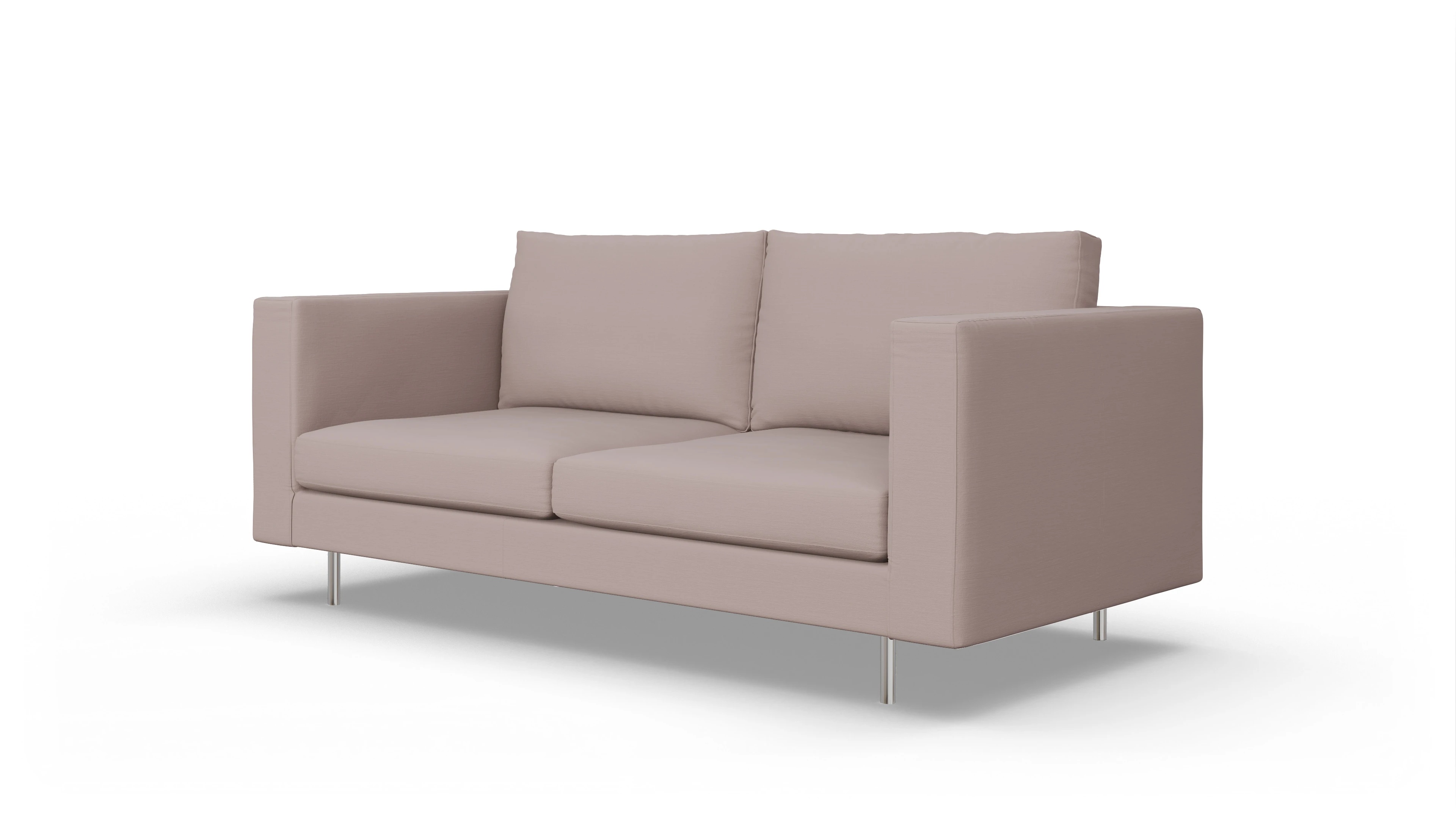 Design-Sofa Silea Ansicht des Produktes Silea 3-Sitzer in Stoff beige