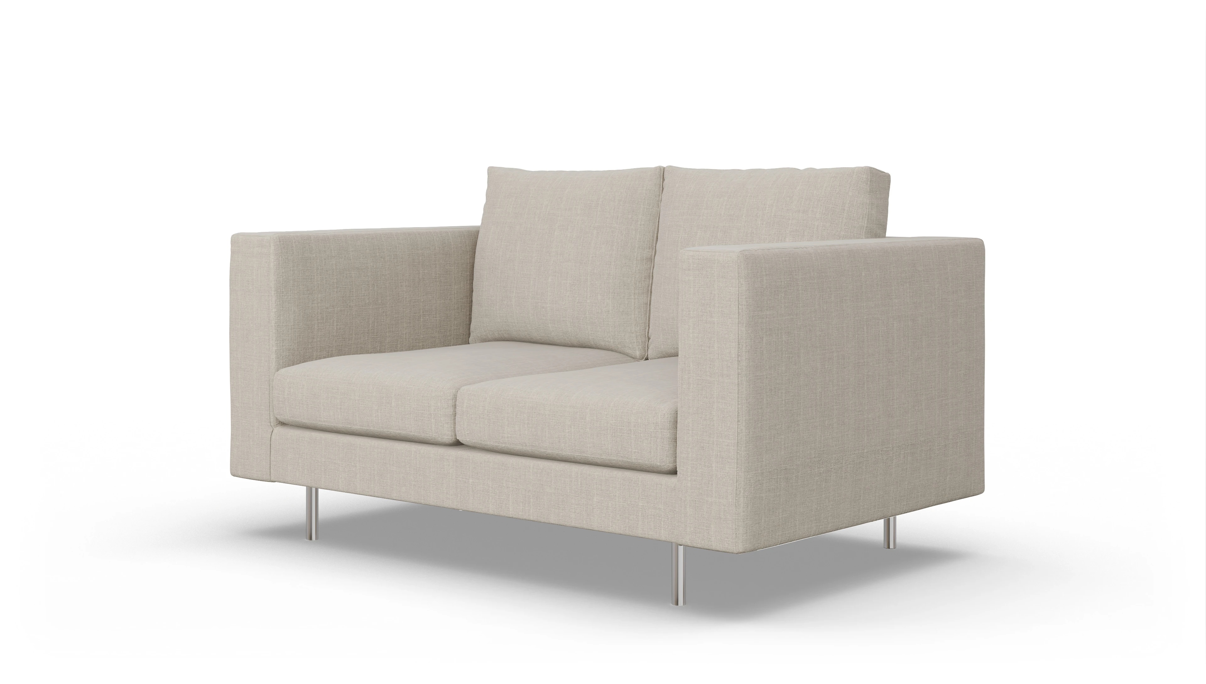 Ansicht des Produktes Silea 2-Sitzer in Stoff beige