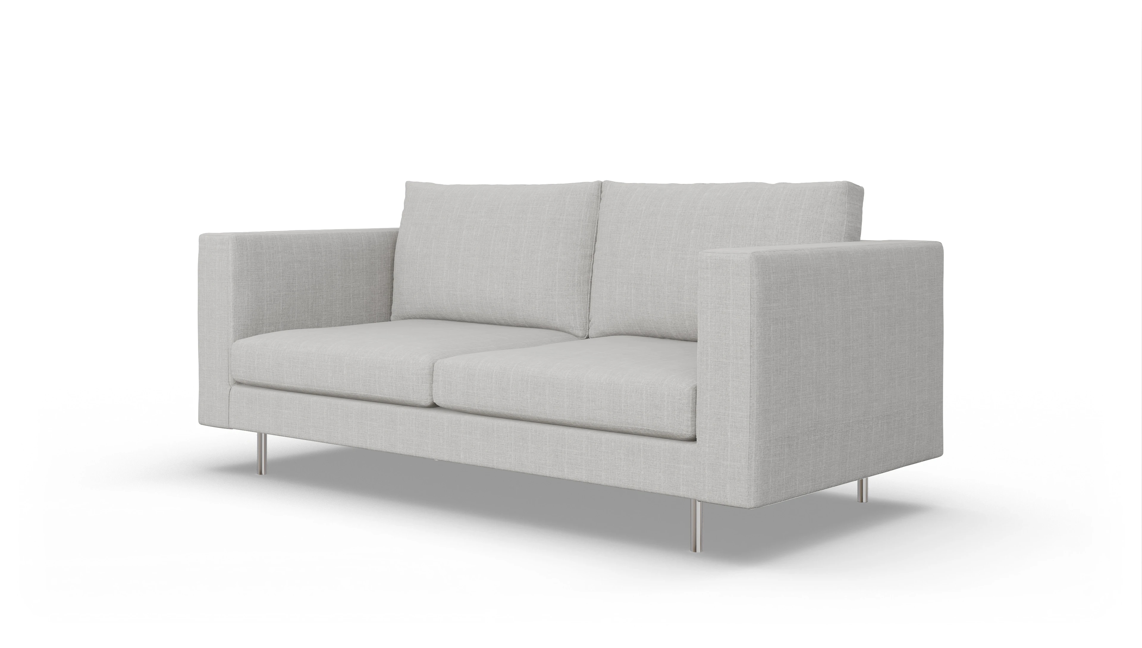 Design-Sofa Silea Ansicht des Produktes Silea 3-Sitzer in Stoff beige