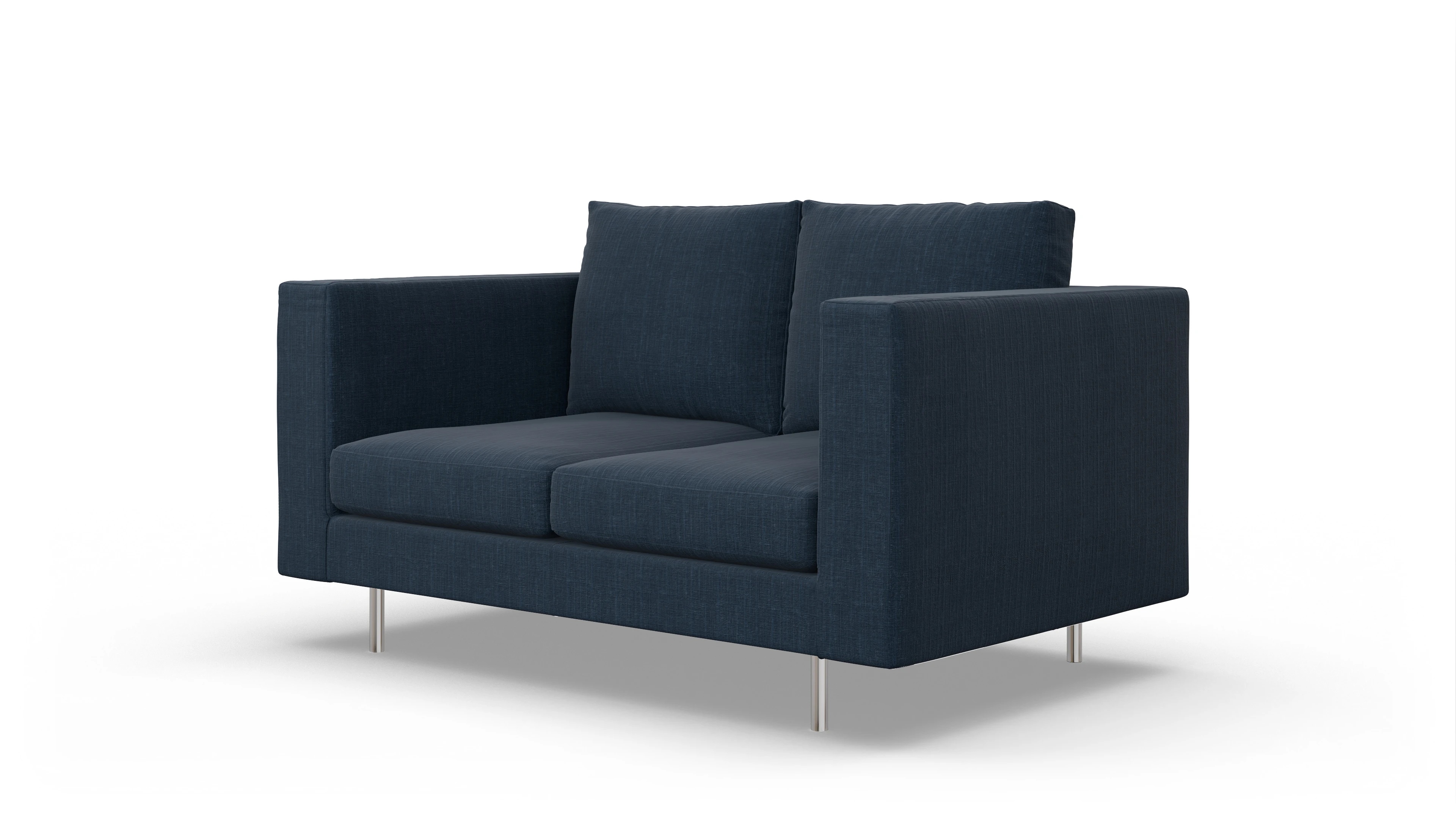 Ansicht des Produktes Silea 2-Sitzer in Stoff blau