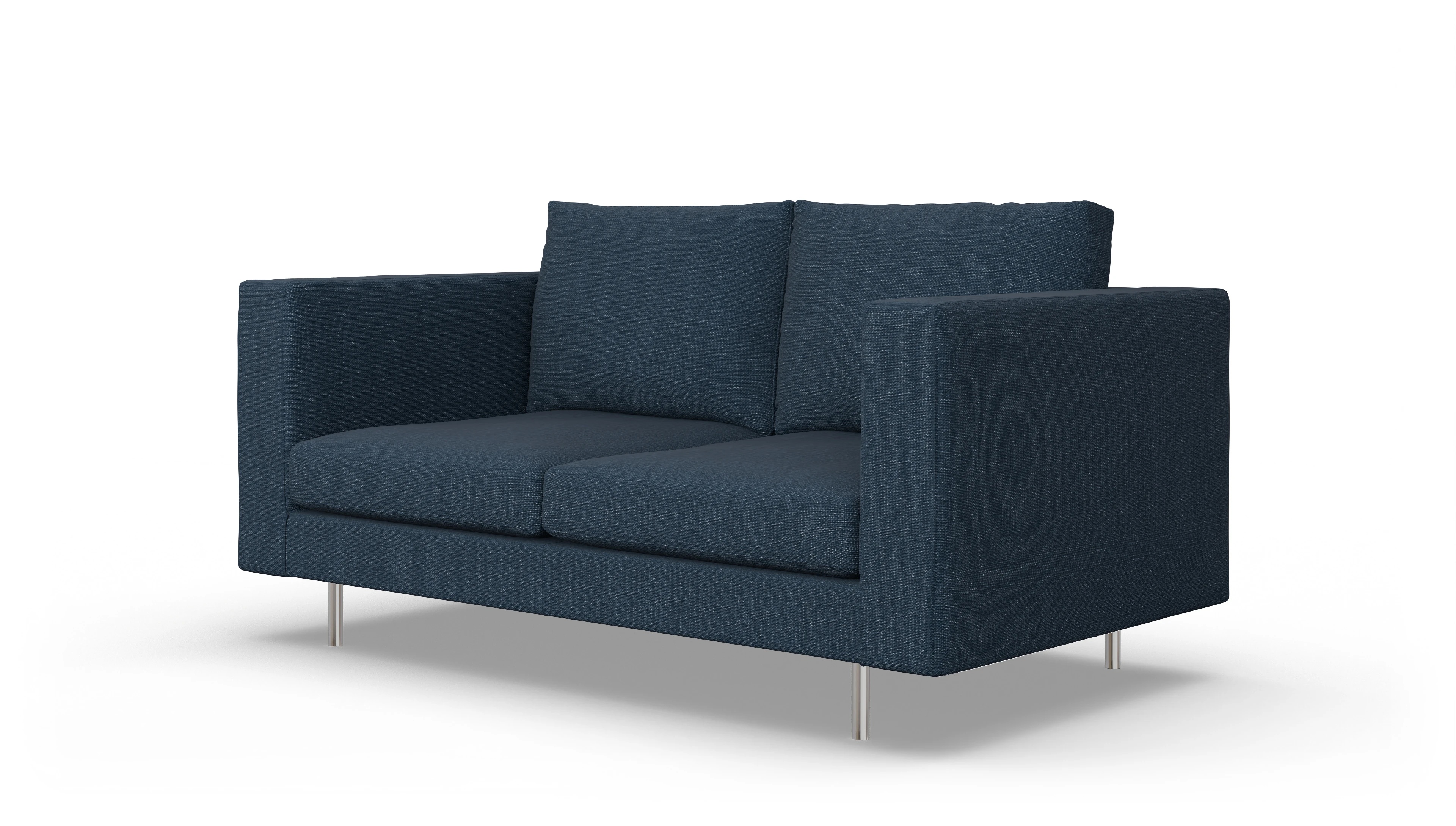 Ansicht des Produktes Silea 2,5-Sitzer in Stoff blau