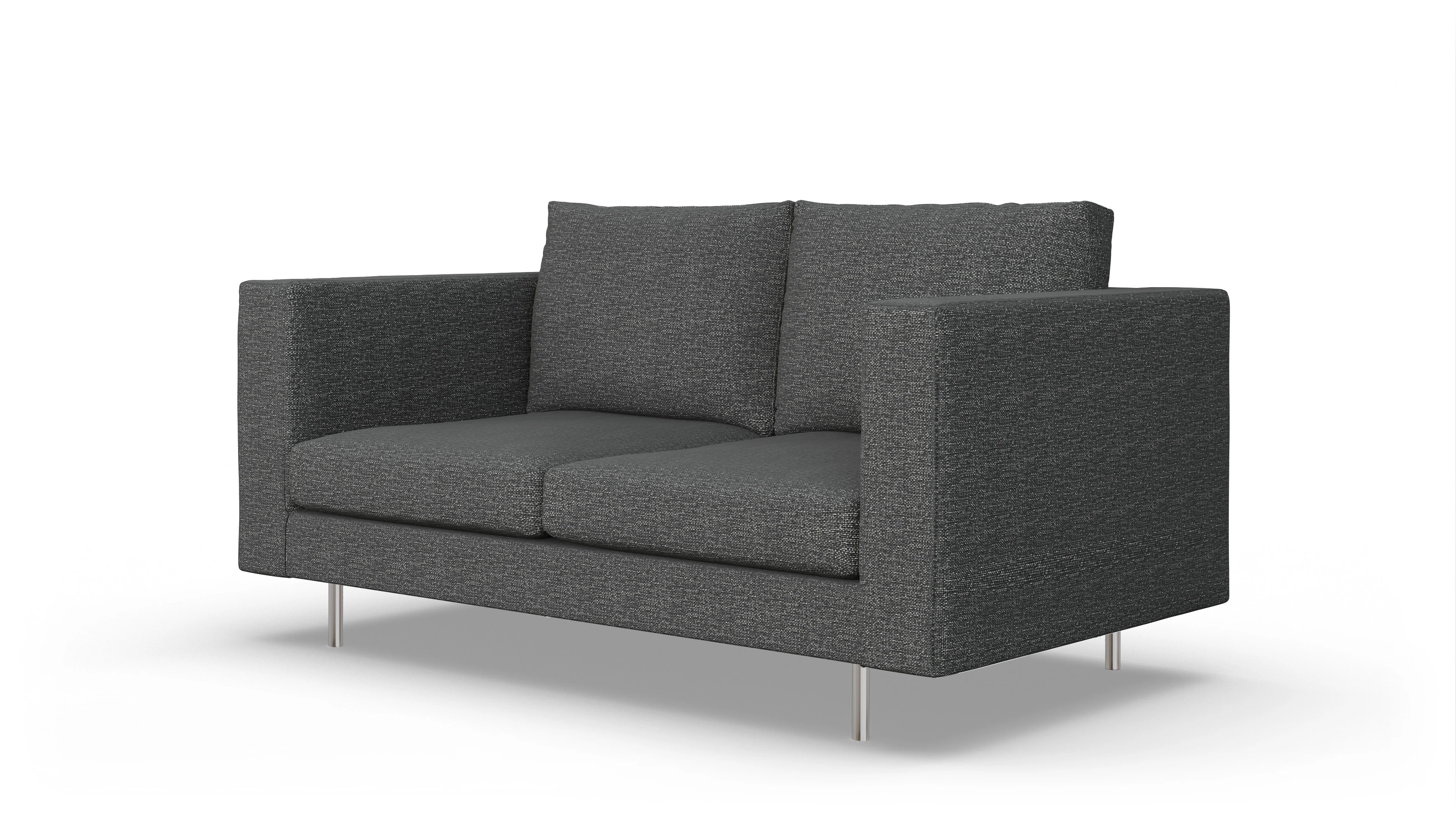 Ansicht des Produktes Silea 2,5-Sitzer in Stoff grau