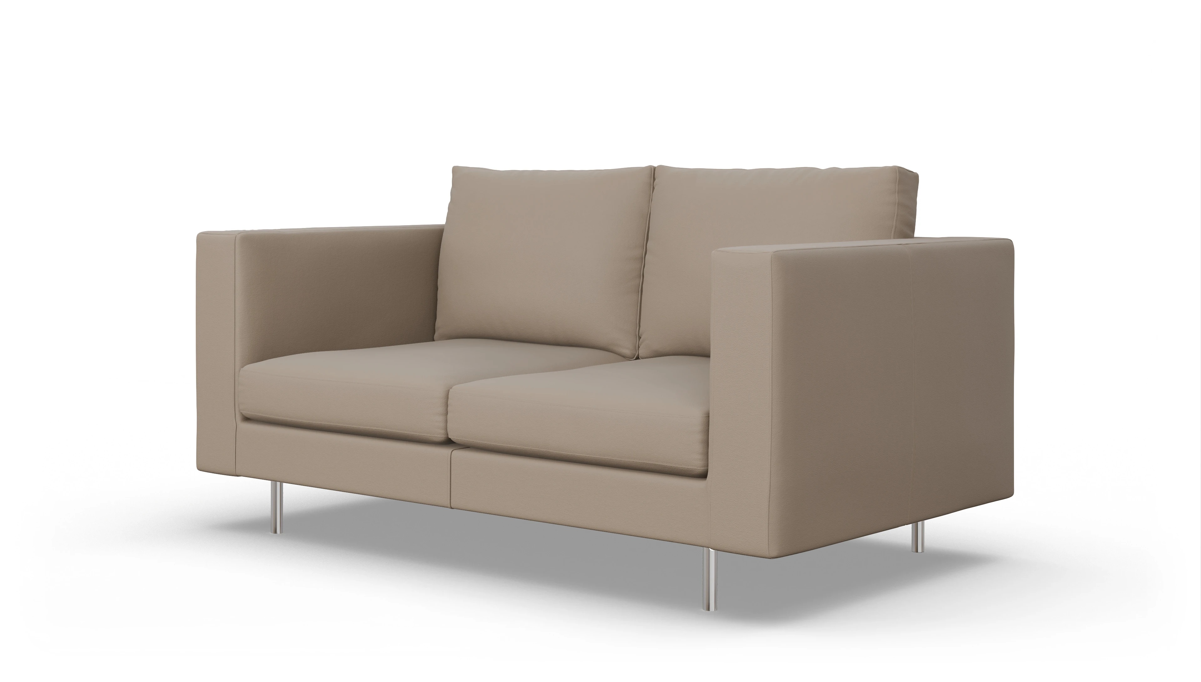 Ansicht des Produktes Silea 2,5-Sitzer in Leder beige