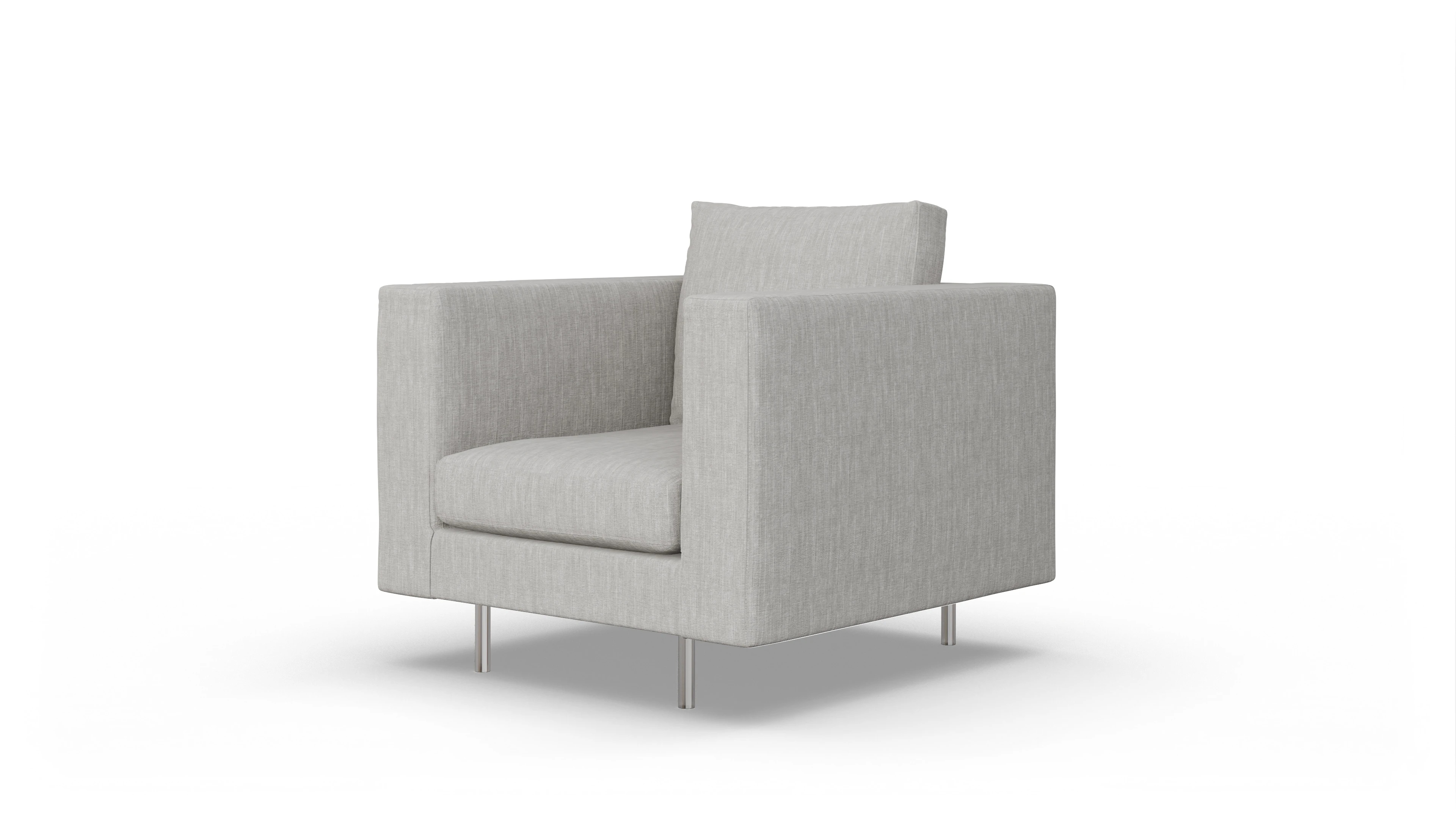 Ansicht des Produktes Silea Sessel in Stoff beige