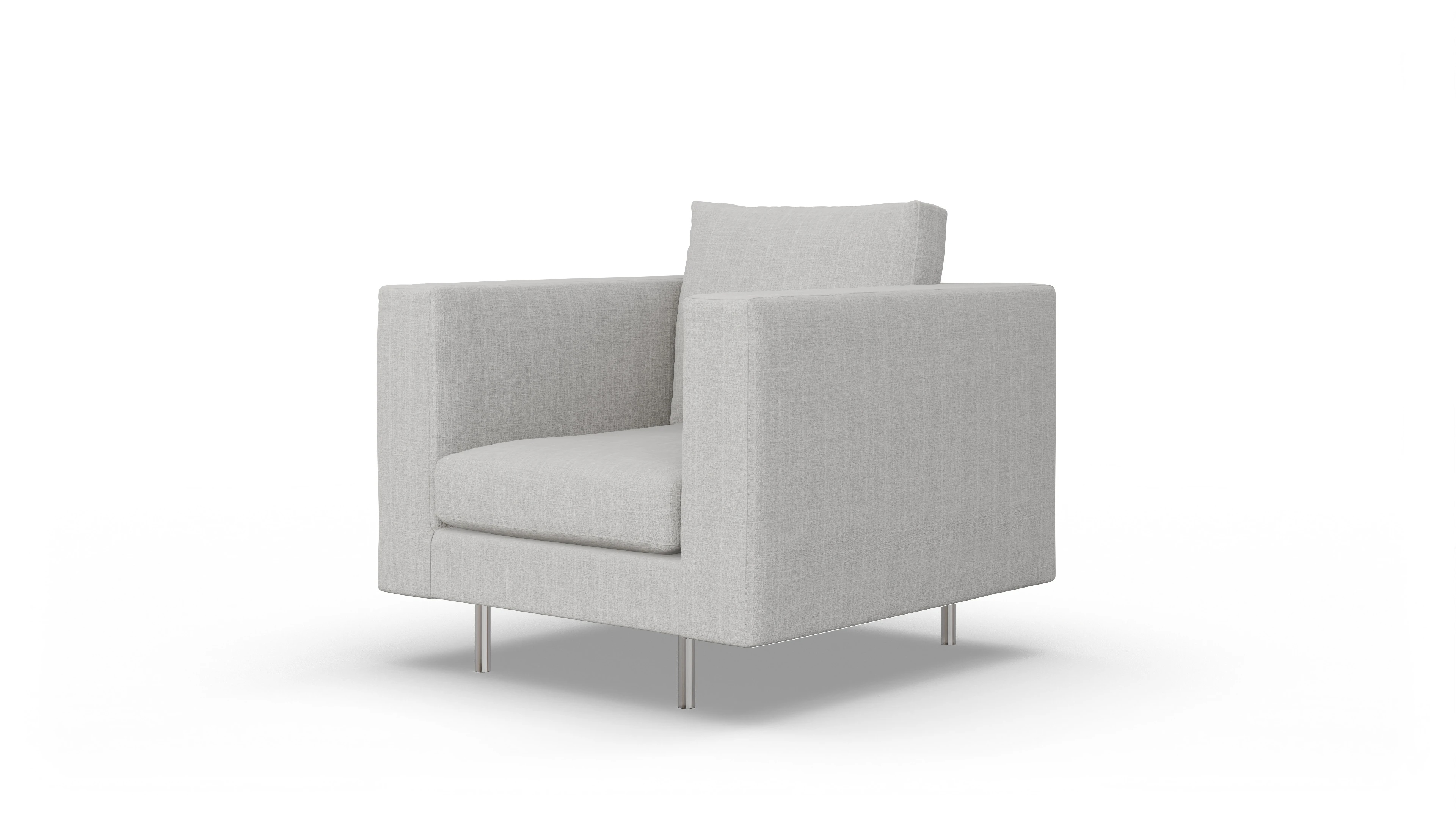 Ansicht des Produktes Silea Sessel in Stoff beige