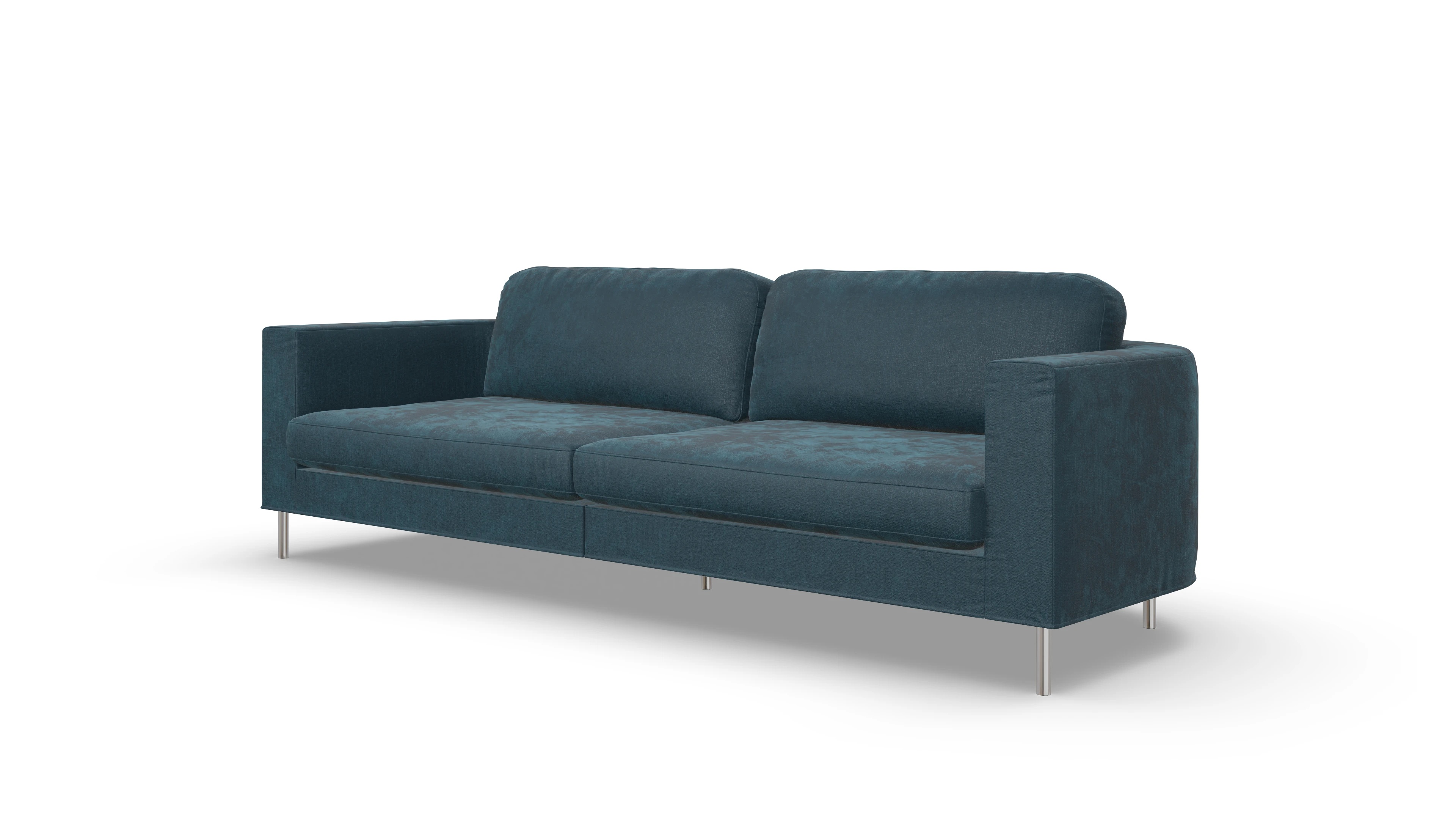 Ansicht des Produktes Girando 3,5-Sitzer in Stoff blau