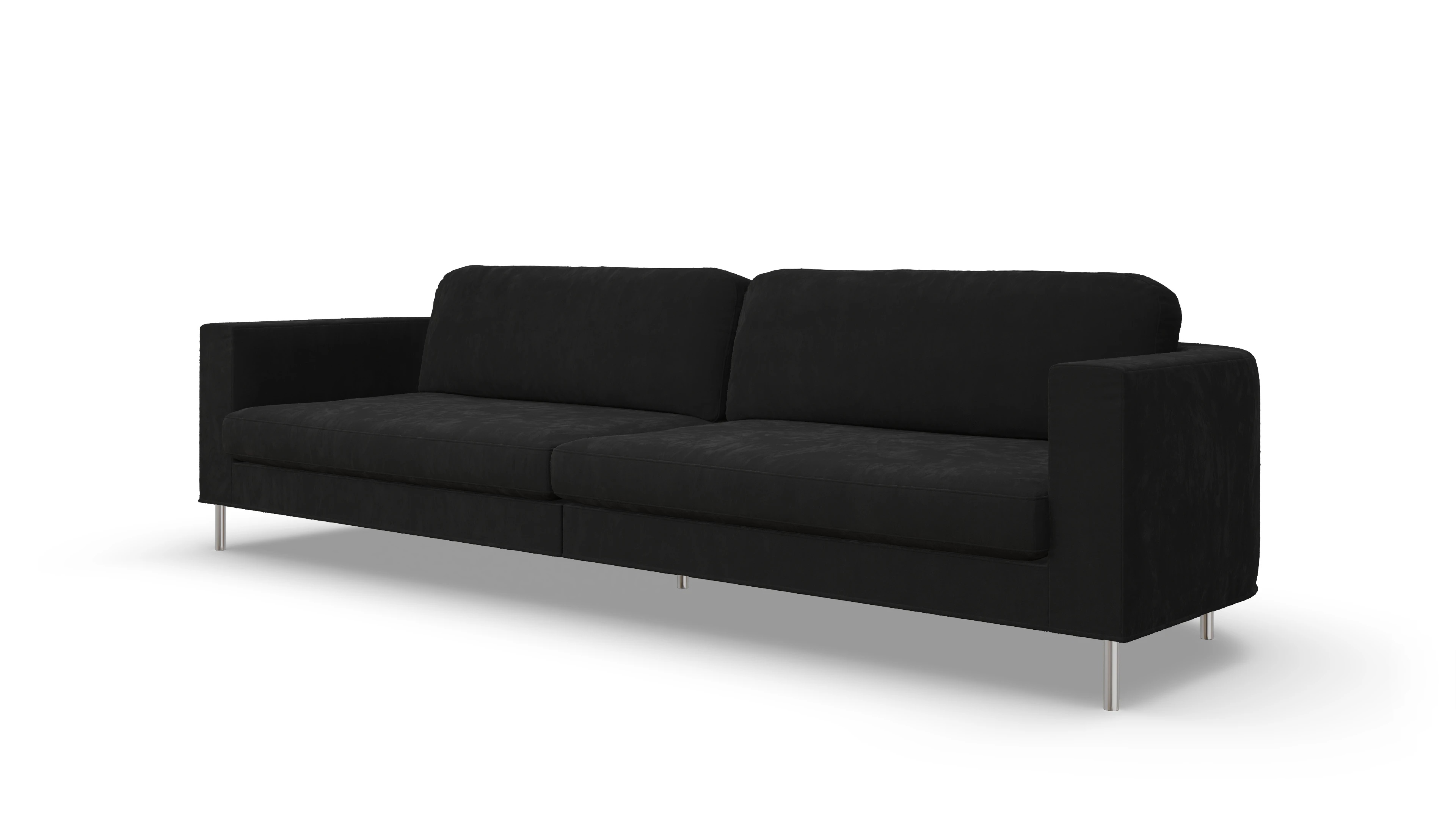Ansicht des Produktes Girando 4-Sitzer in Samt schwarz