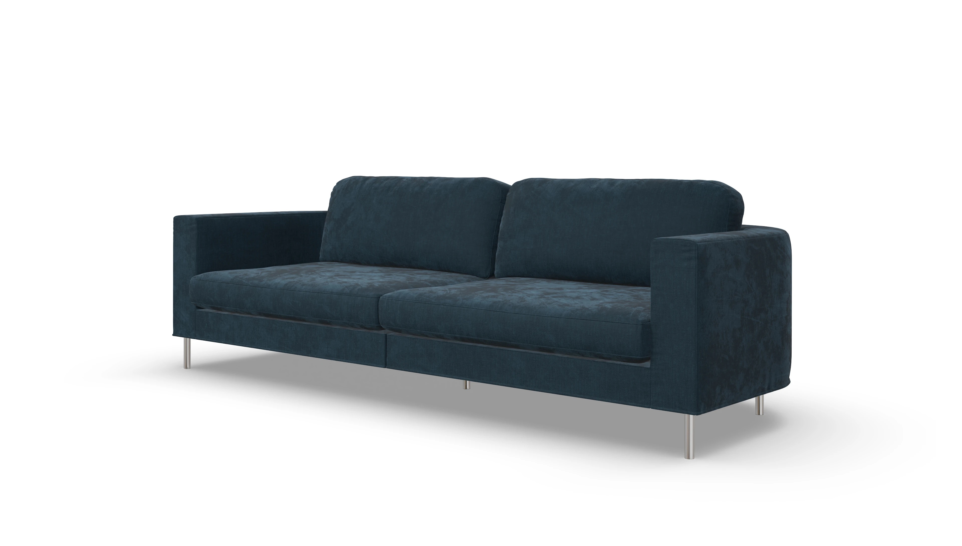 Ansicht des Produktes Girando 3,5-Sitzer in Stoff blau