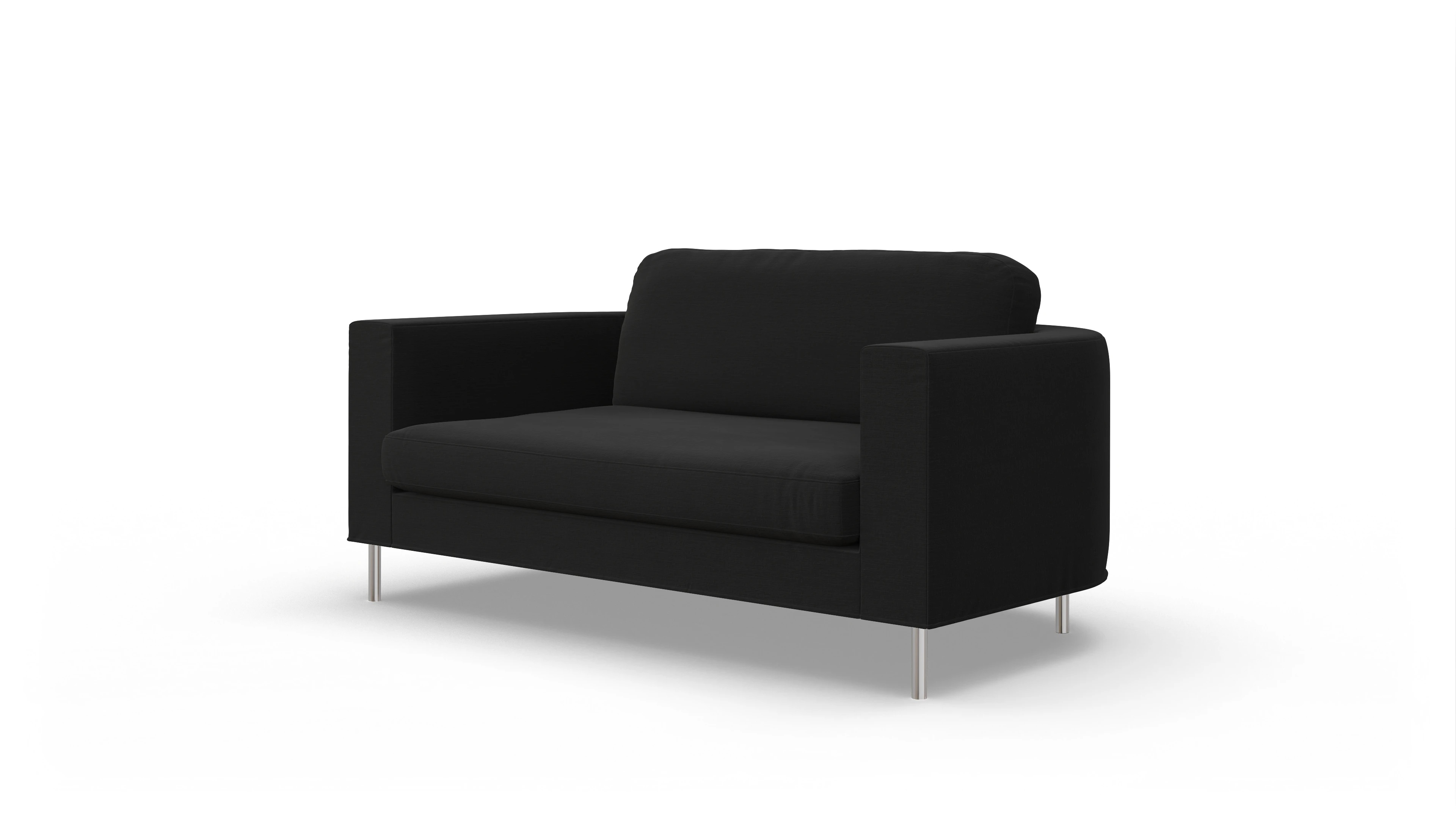 Ansicht des Produktes Girando 2-Sitzer in Stoff schwarz