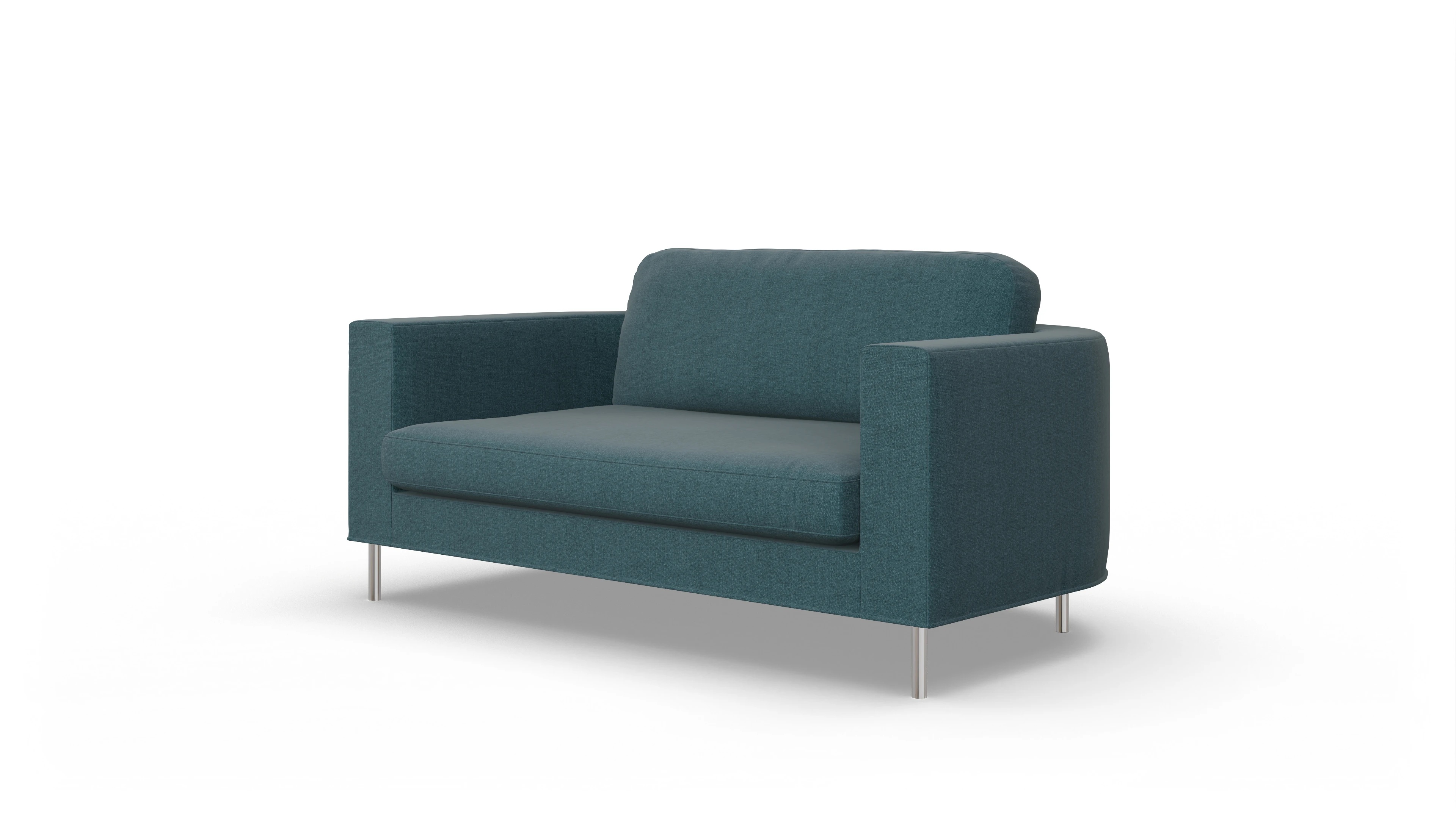 Ansicht des Produktes Girando 2-Sitzer in Stoff blau